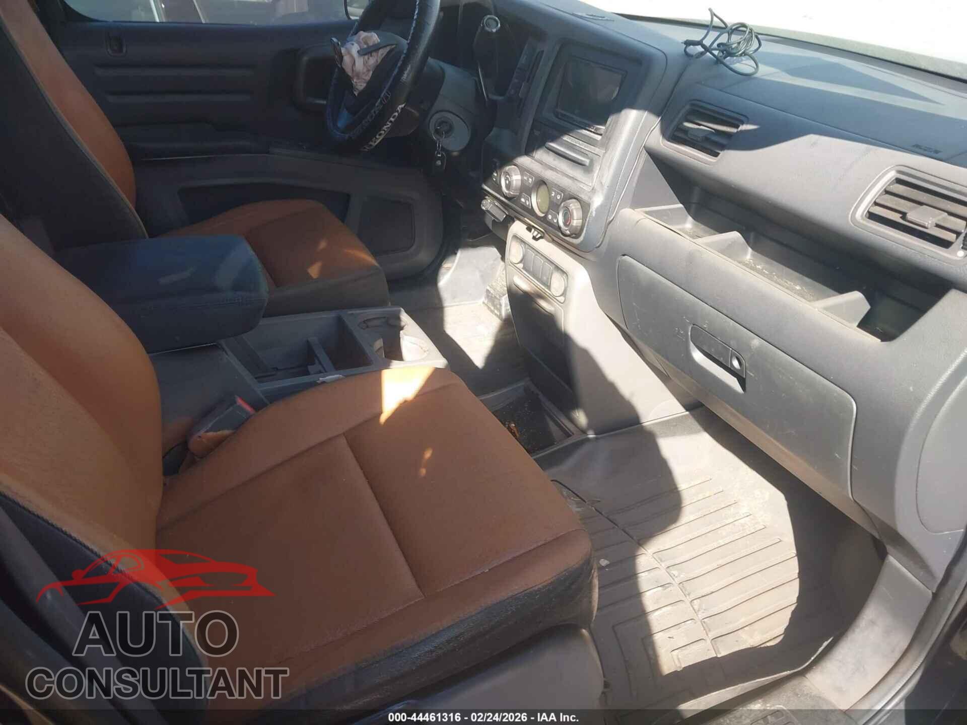 HONDA RIDGELINE 2011 - 5FPYK1F28BB003719