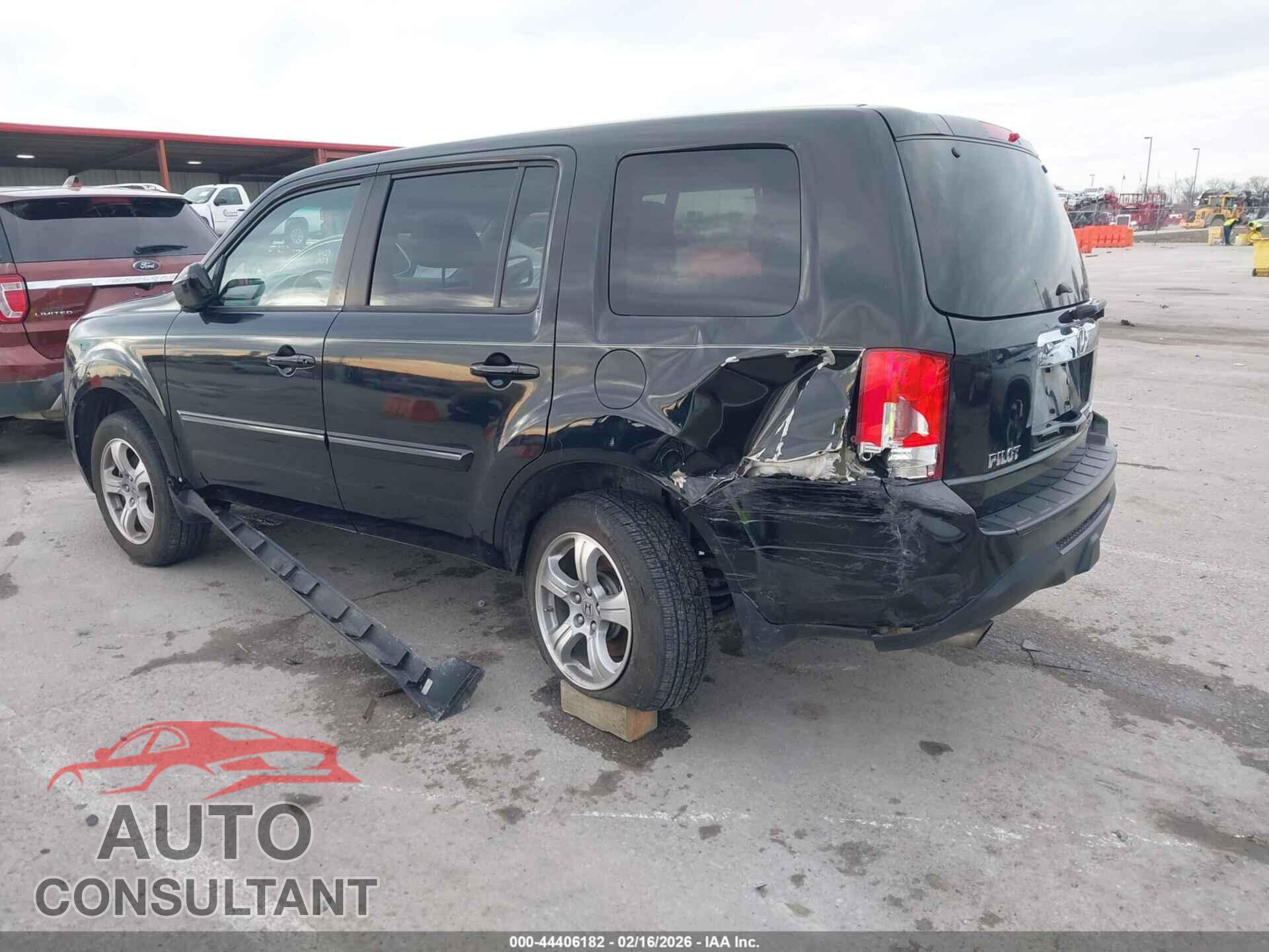 HONDA PILOT 2012 - 5FNYF4H75CB027159