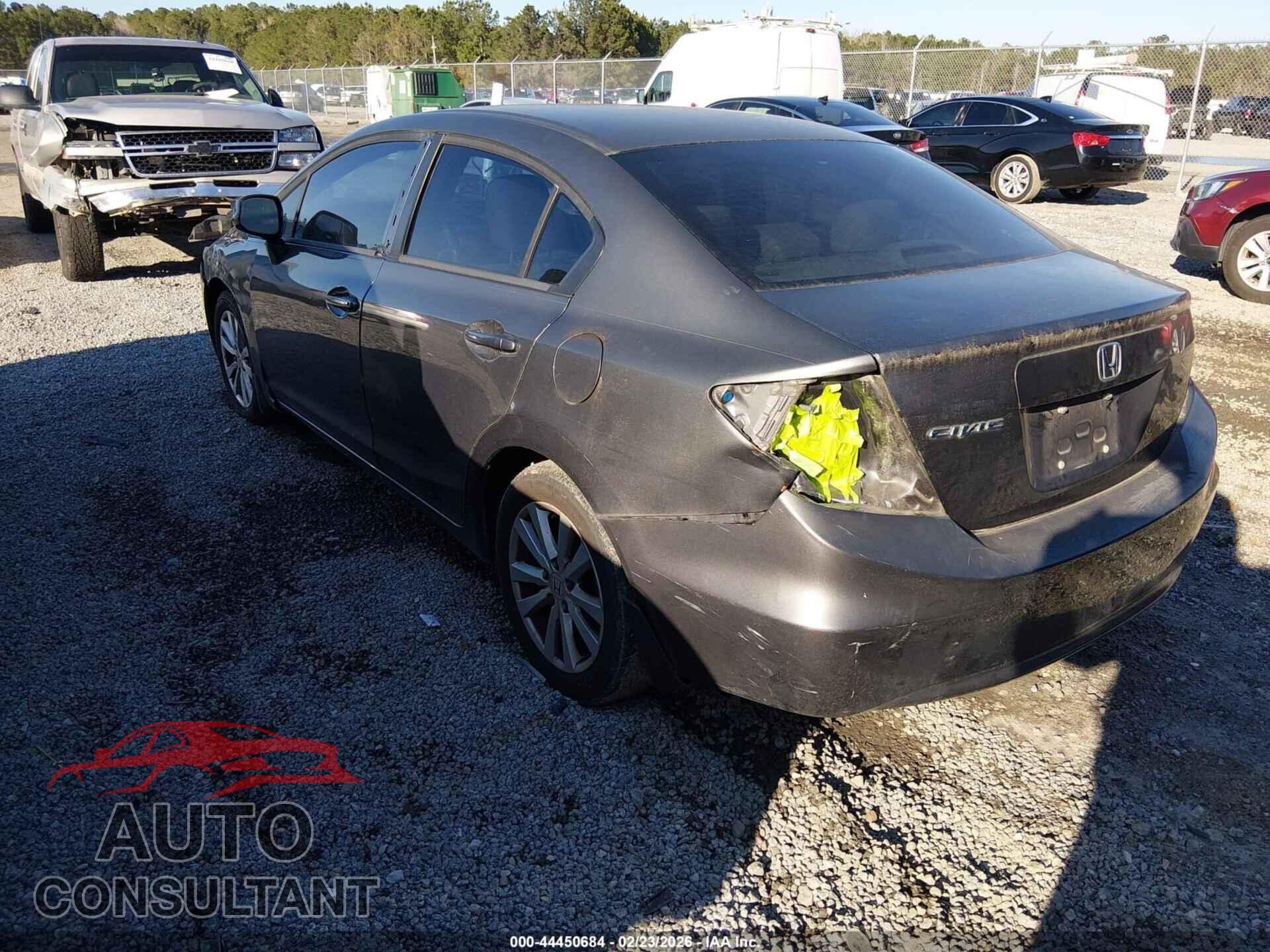 HONDA CIVIC 2012 - 19XFB2F83CE028092