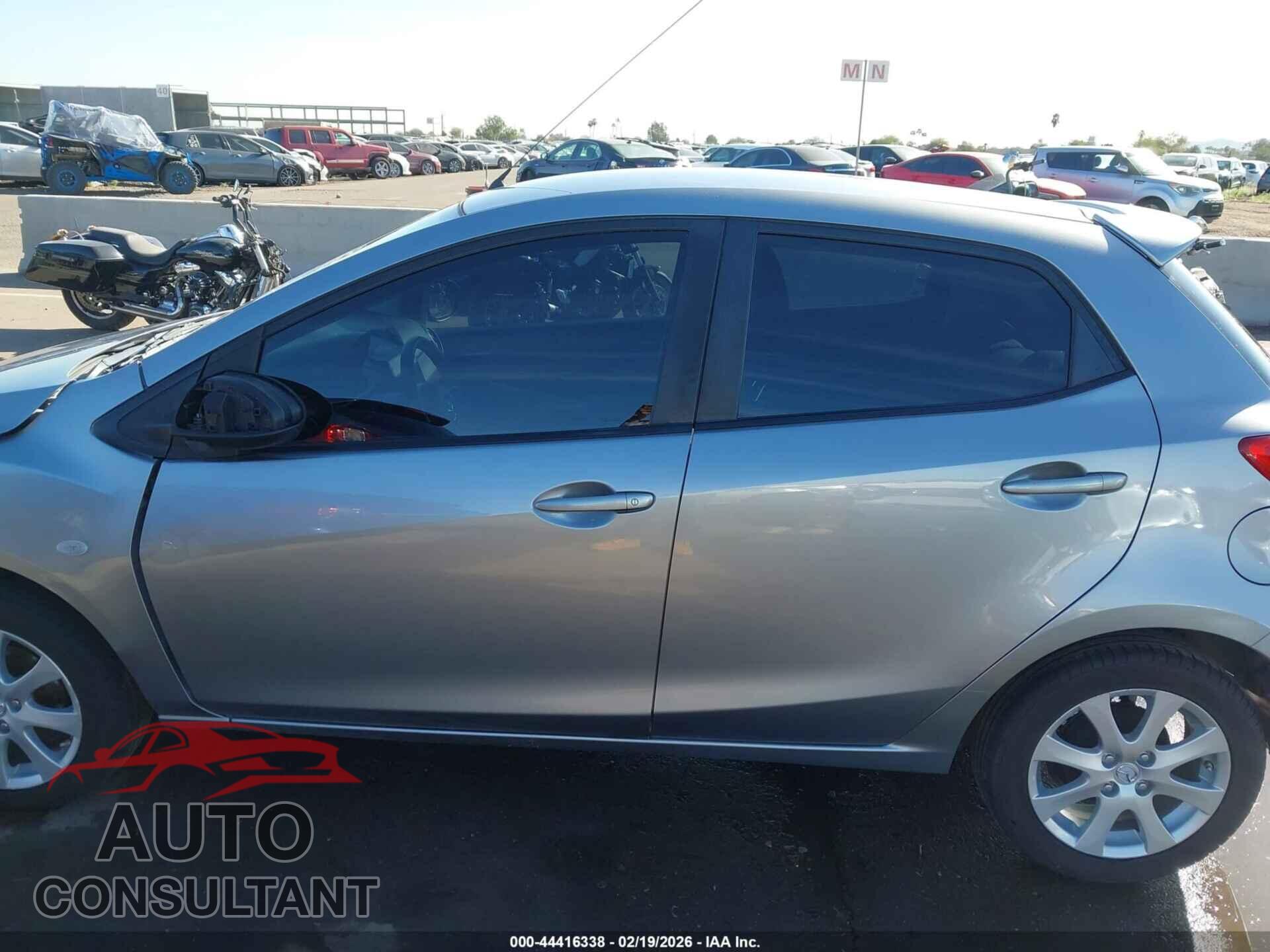 MAZDA MAZDA2 2012 - JM1DE1LY1C0149869