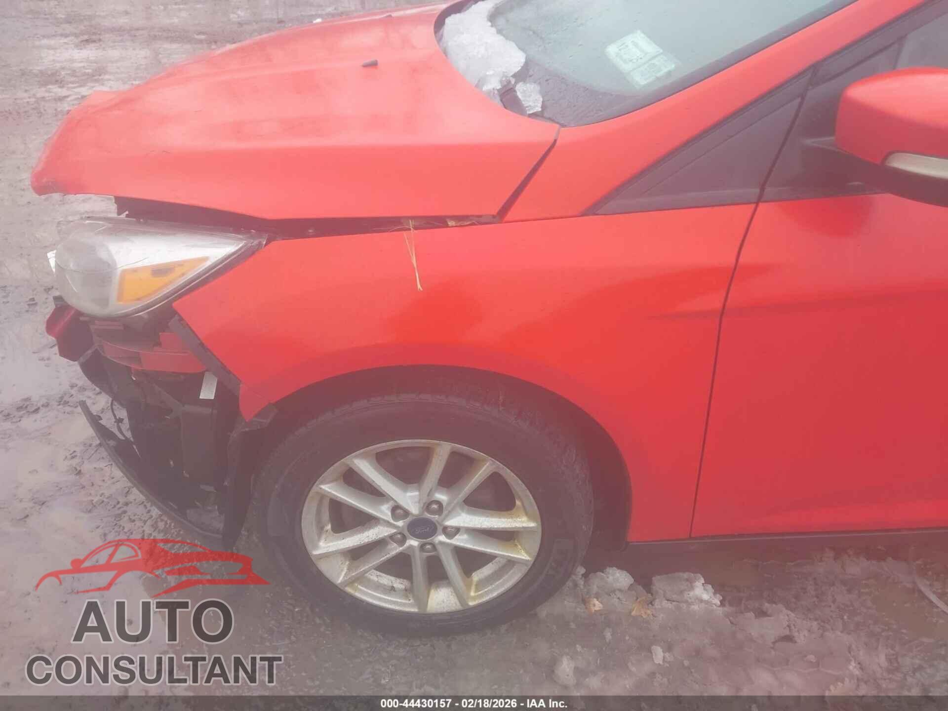 FORD FOCUS 2016 - 1FADP3F29GL396709