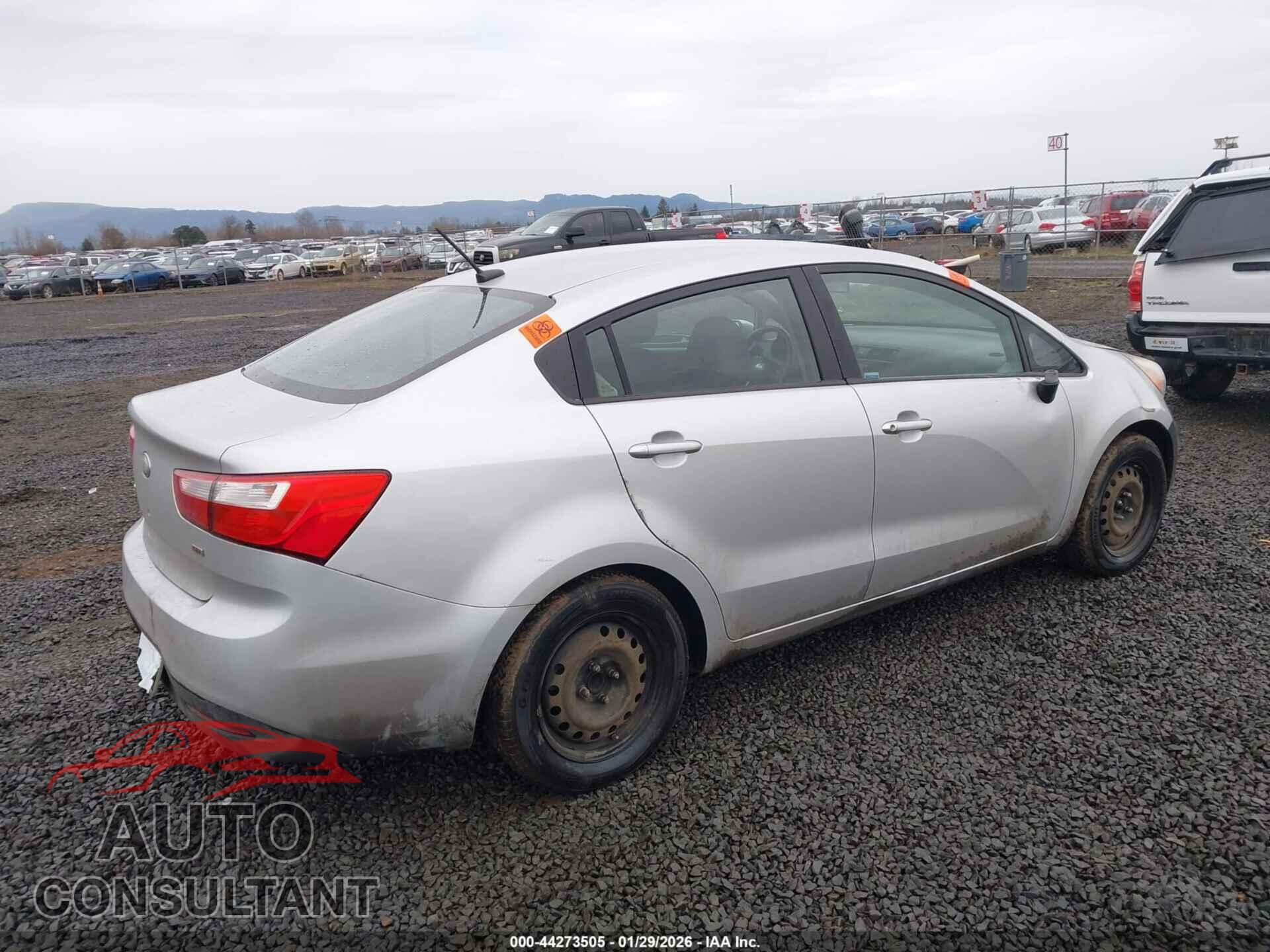KIA RIO 2013 - KNADM4A32D6232153