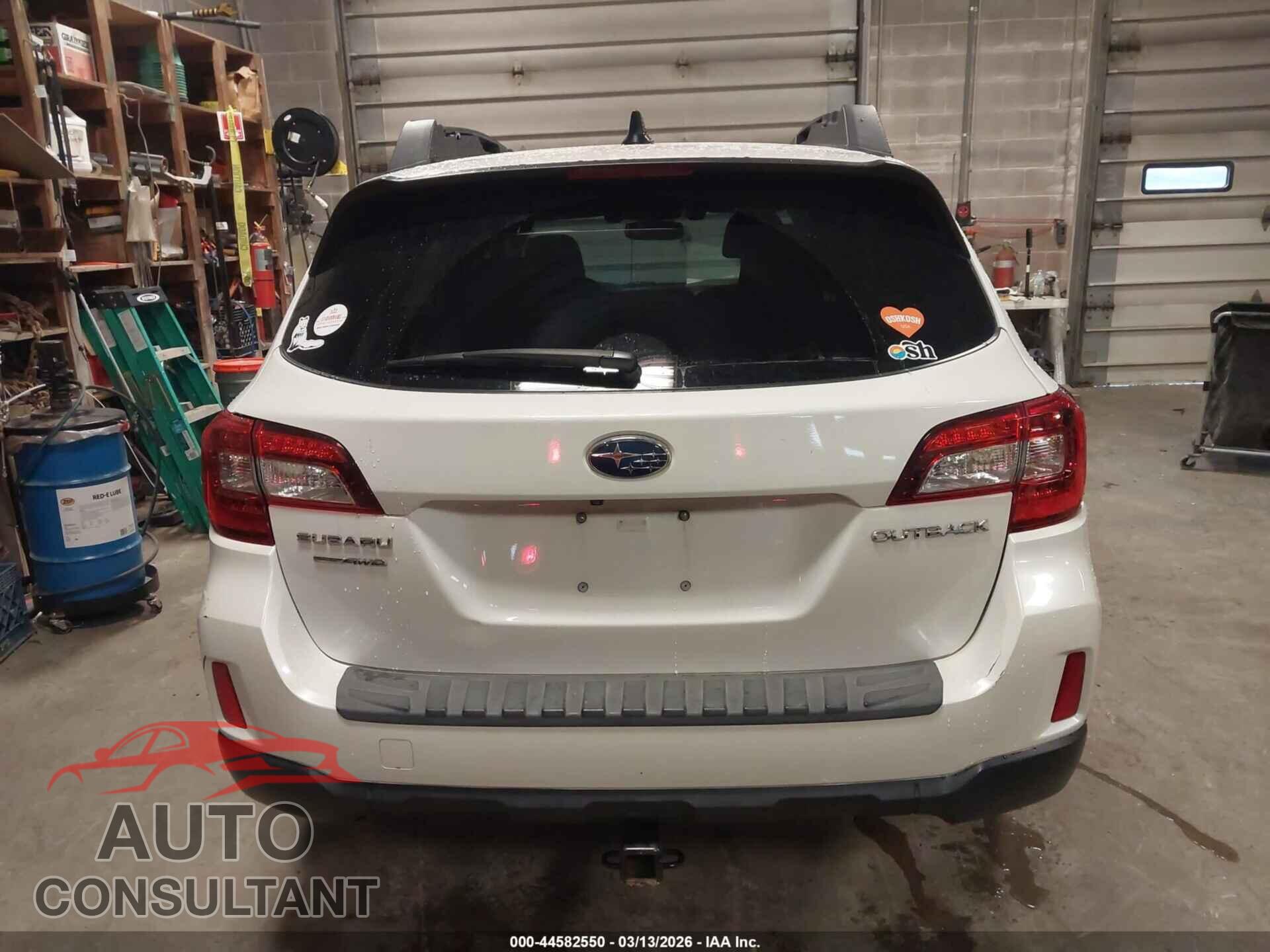 SUBARU OUTBACK 2016 - 4S4BSBFC7G3296879