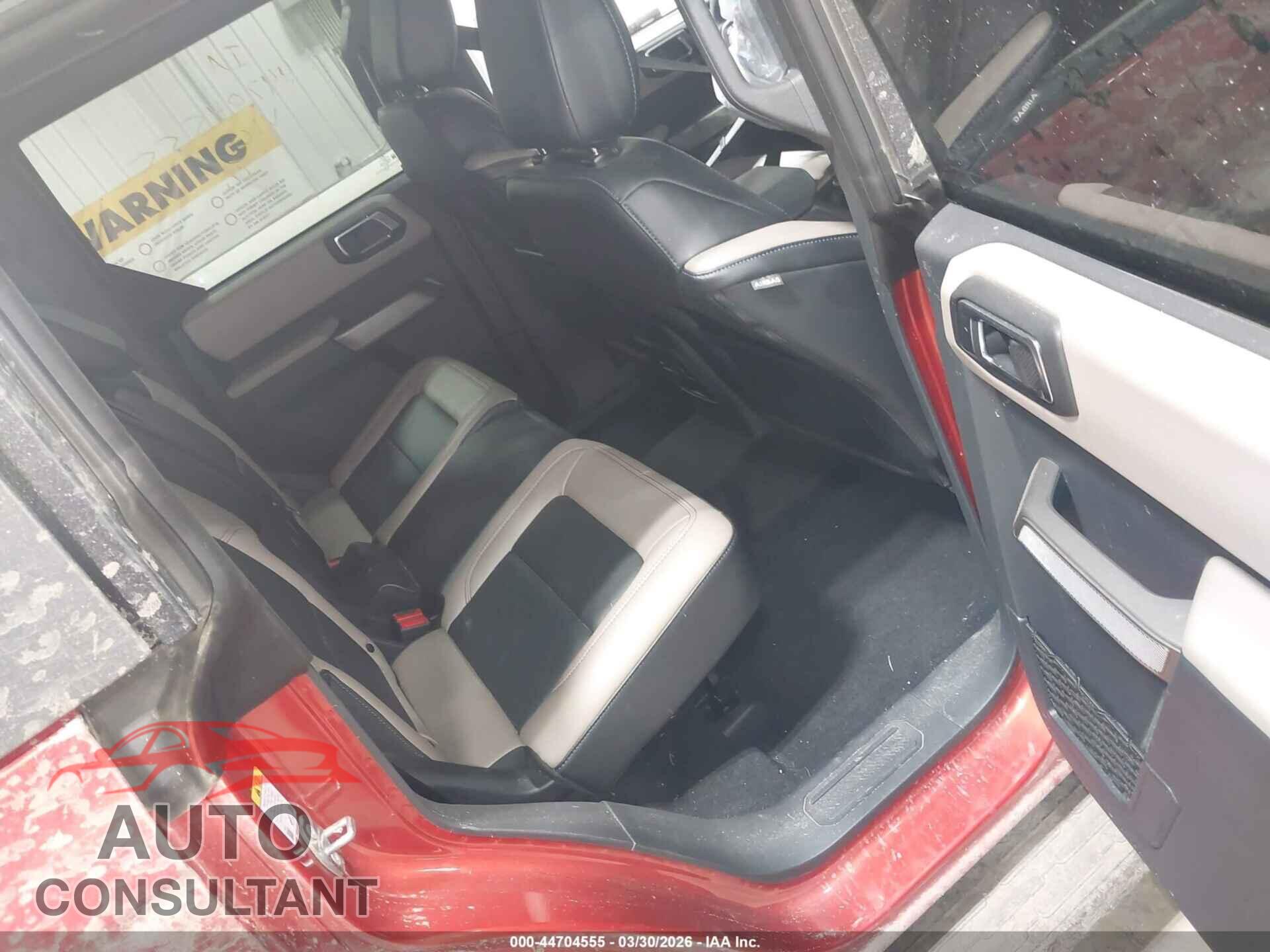 FORD BRONCO 2022 - 1FMEE5DP9NLB68376