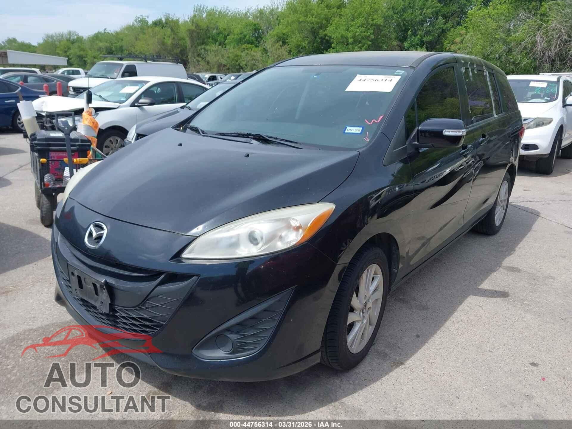 MAZDA MAZDA5 2013 - JM1CW2BL8D0154119