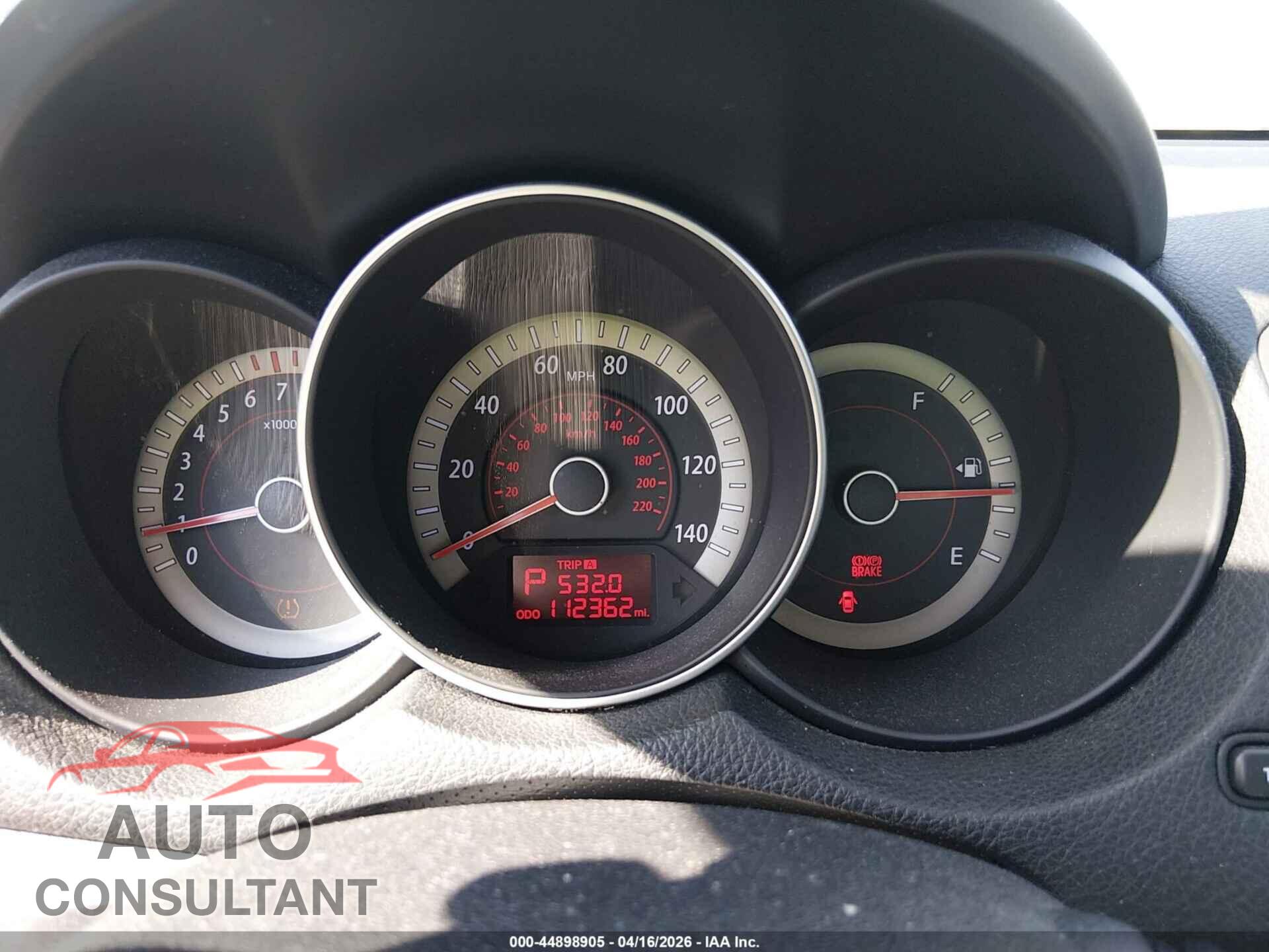 KIA FORTE 2012 - KNAFT4A26C5639089