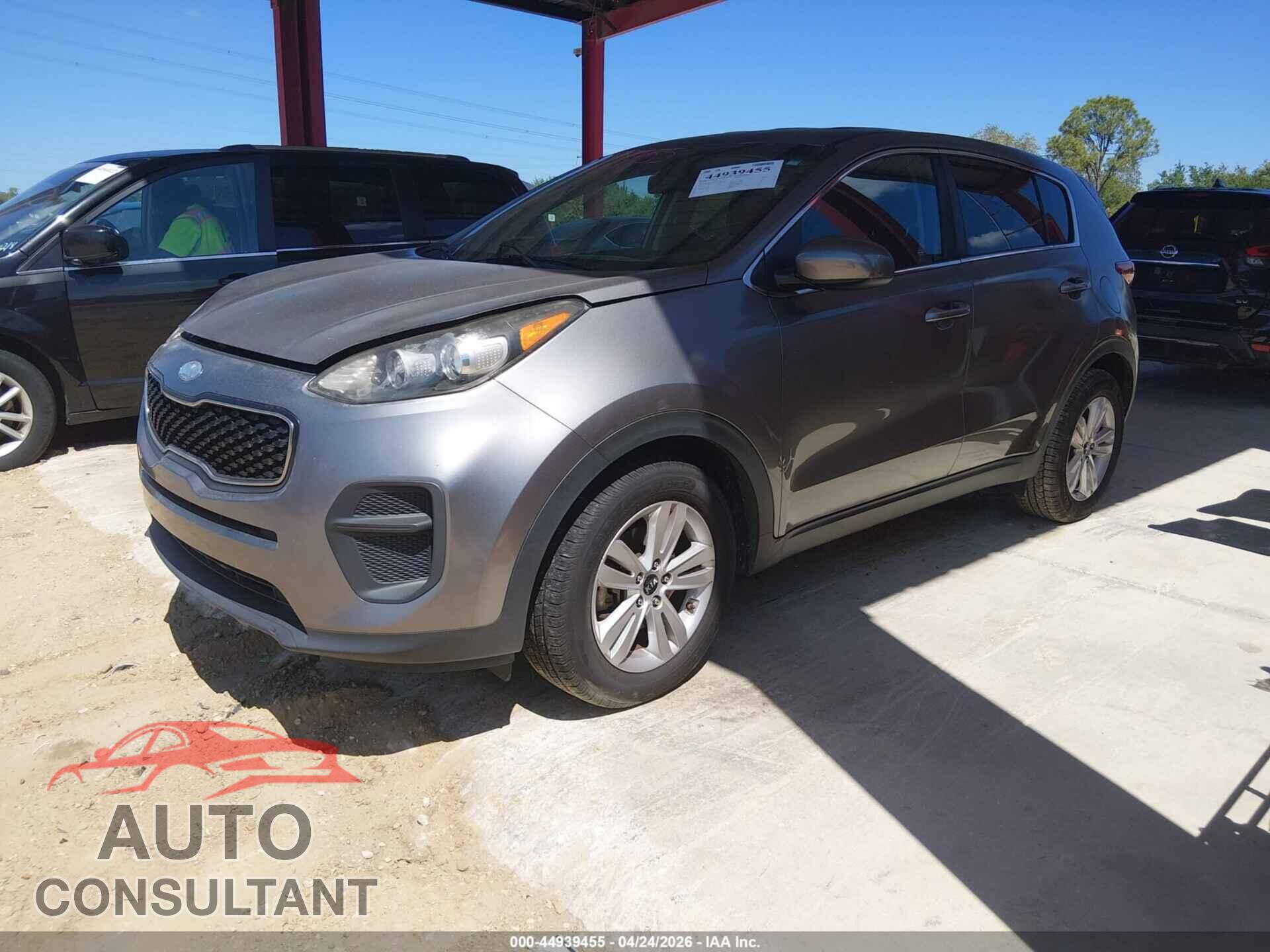 KIA SPORTAGE 2017 - KNDPM3AC1H7156726