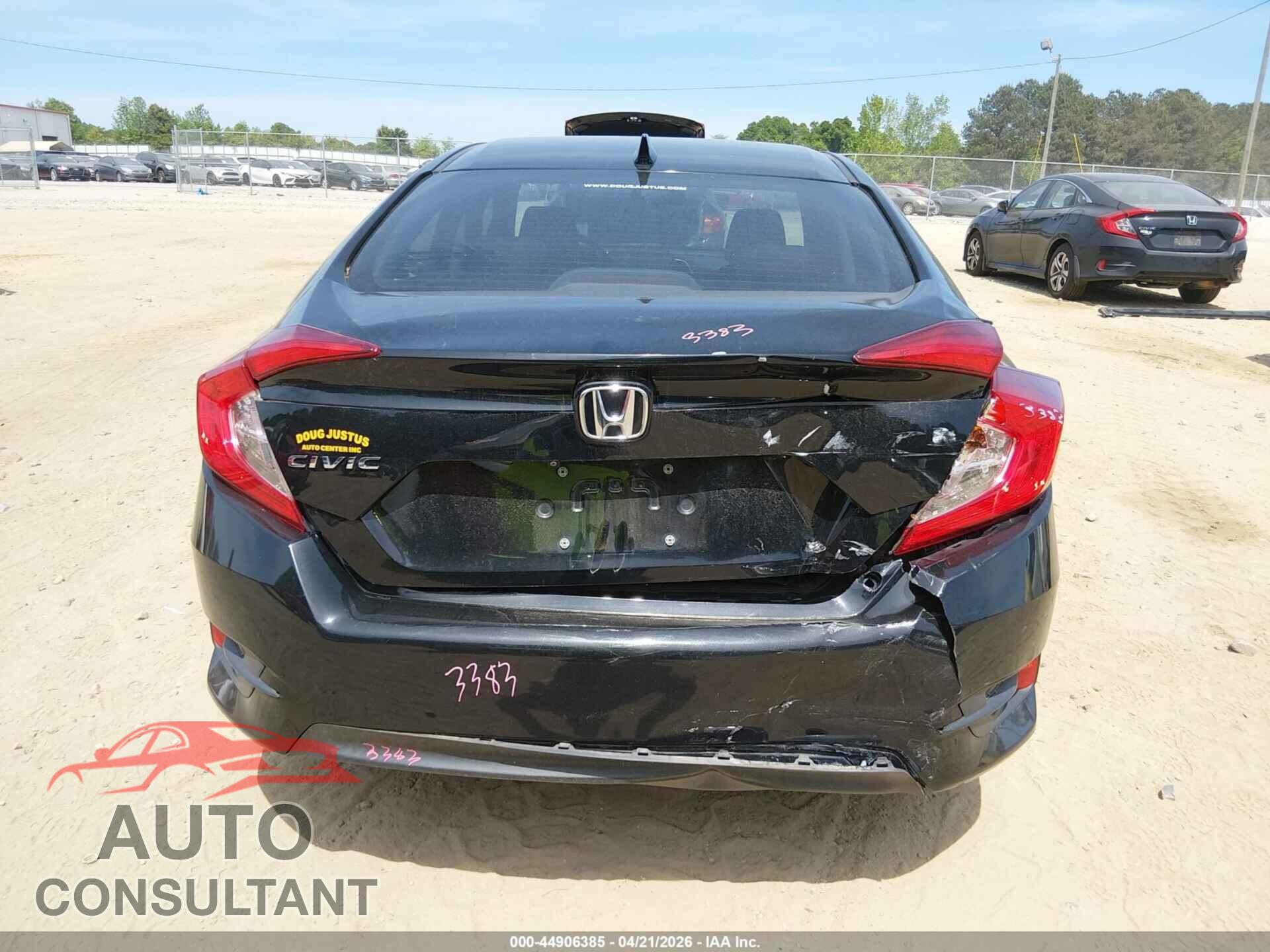 HONDA CIVIC 2017 - 19XFC2F70HE040471