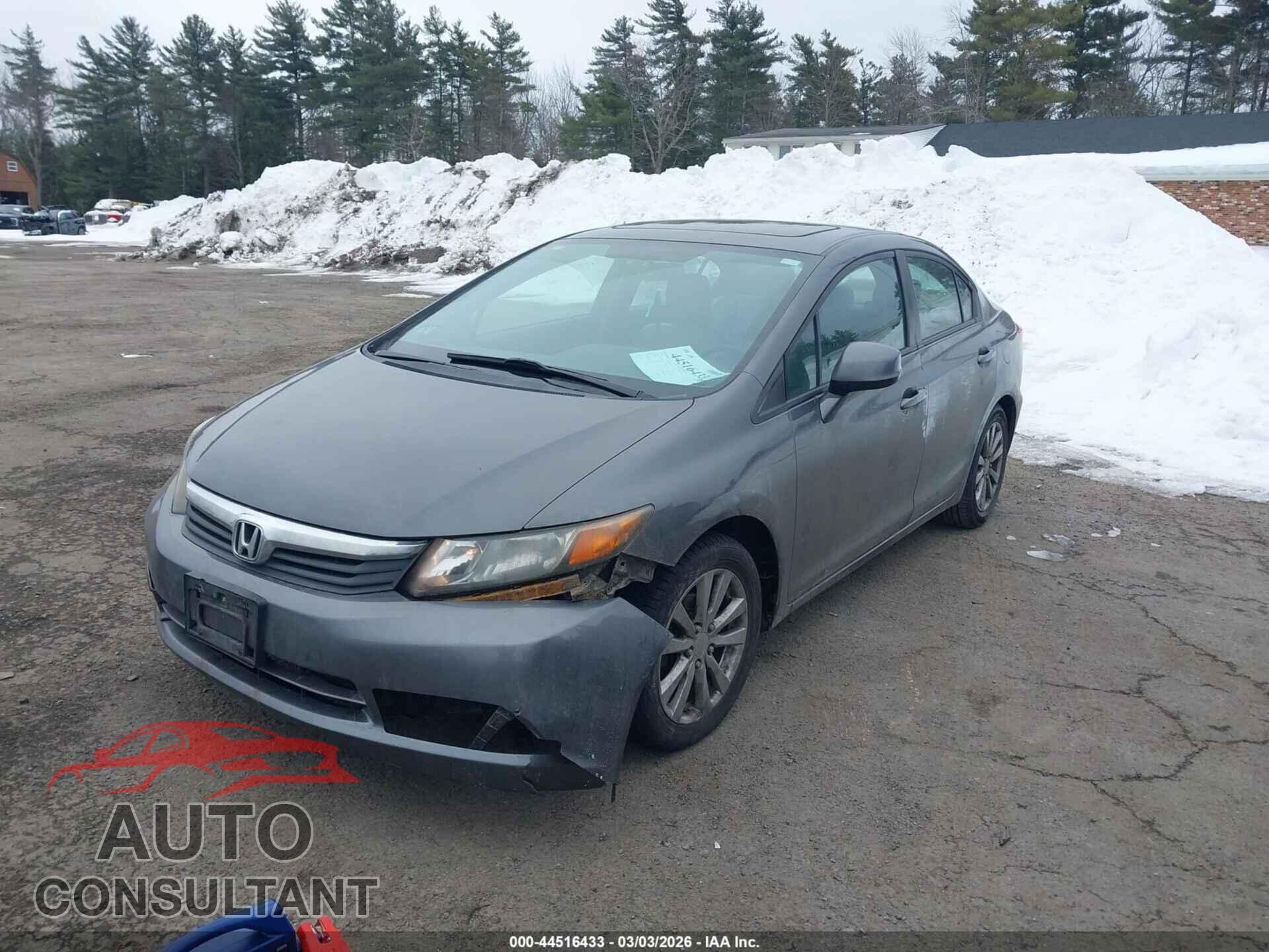 HONDA CIVIC 2012 - 2HGFB2F94CH545268
