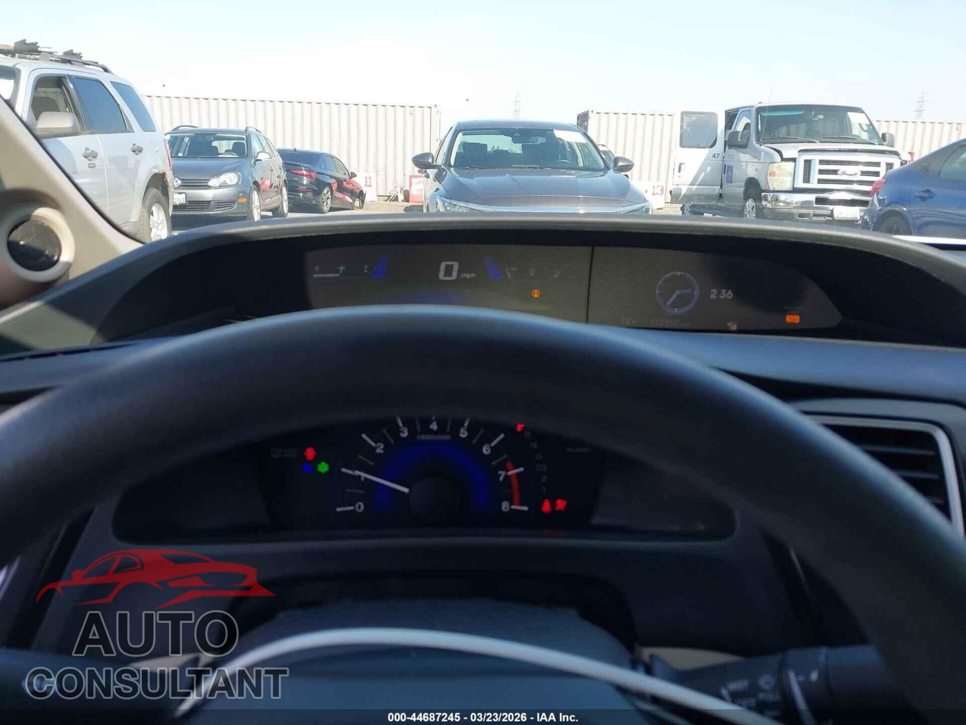 HONDA CIVIC 2013 - 19XFB2F81DE210522