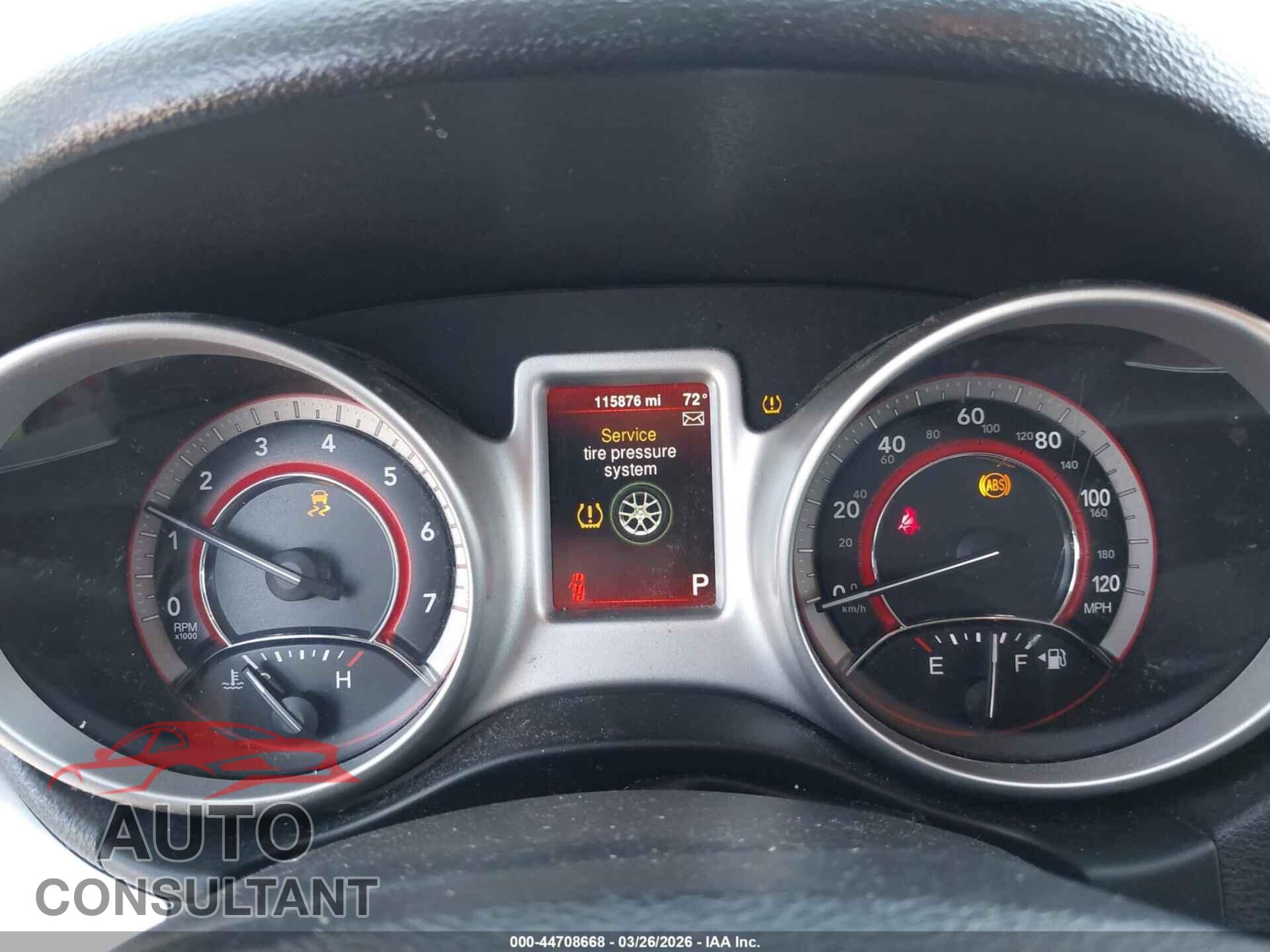 DODGE JOURNEY 2015 - 3C4PDCAB7FT509955