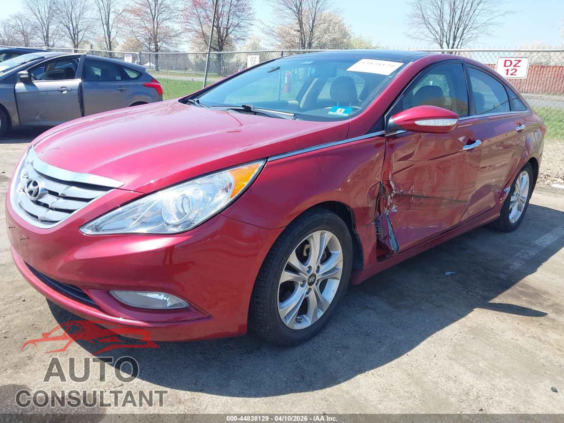 HYUNDAI SONATA 2012 - 5NPEC4AC8CH491941