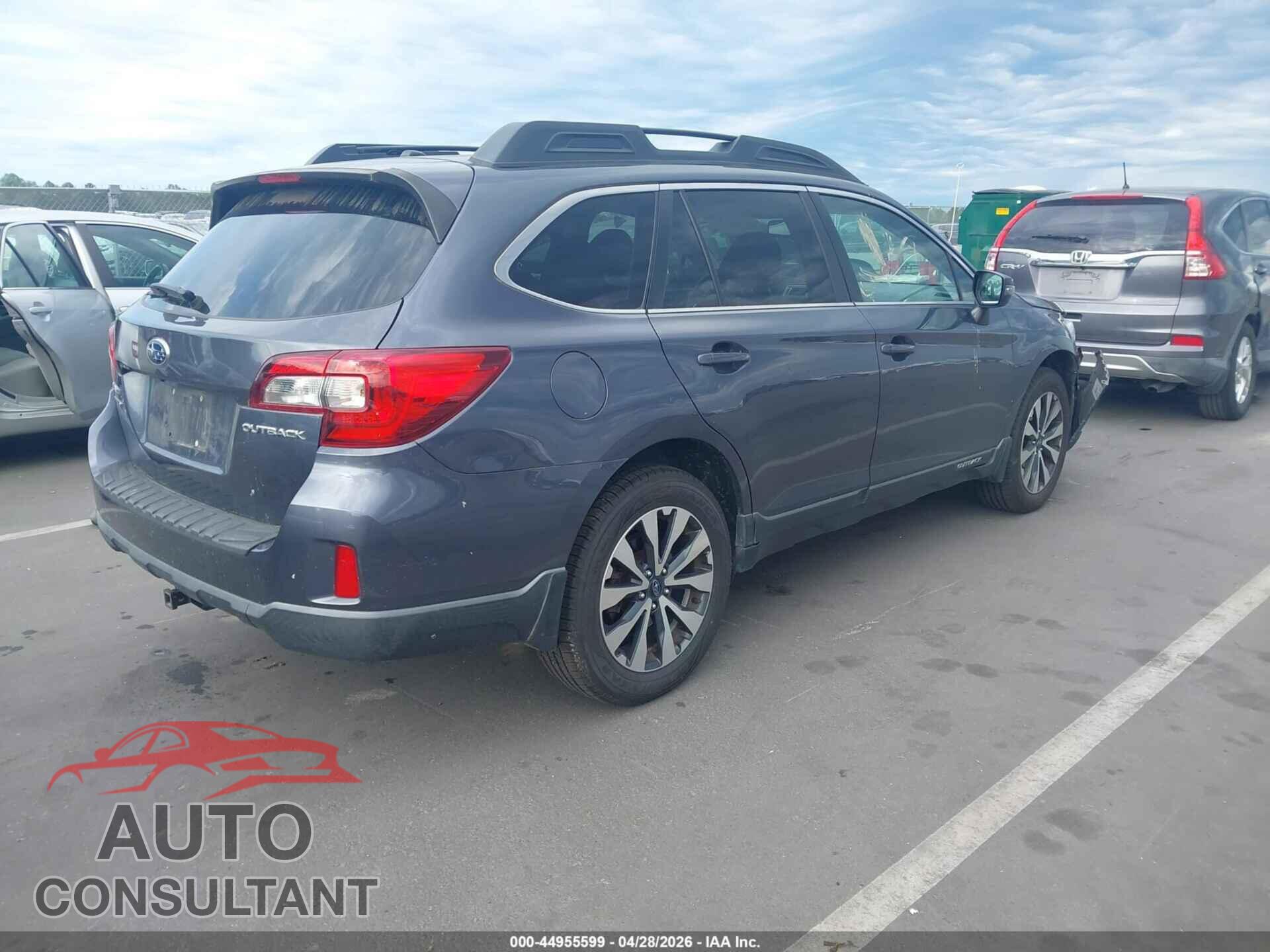 SUBARU OUTBACK 2015 - 4S4BSBLC0F3256162
