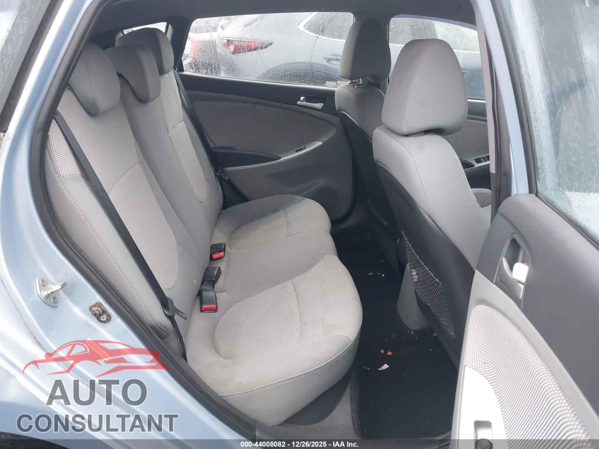 HYUNDAI ACCENT 2012 - KMHCT5AE4CU018635