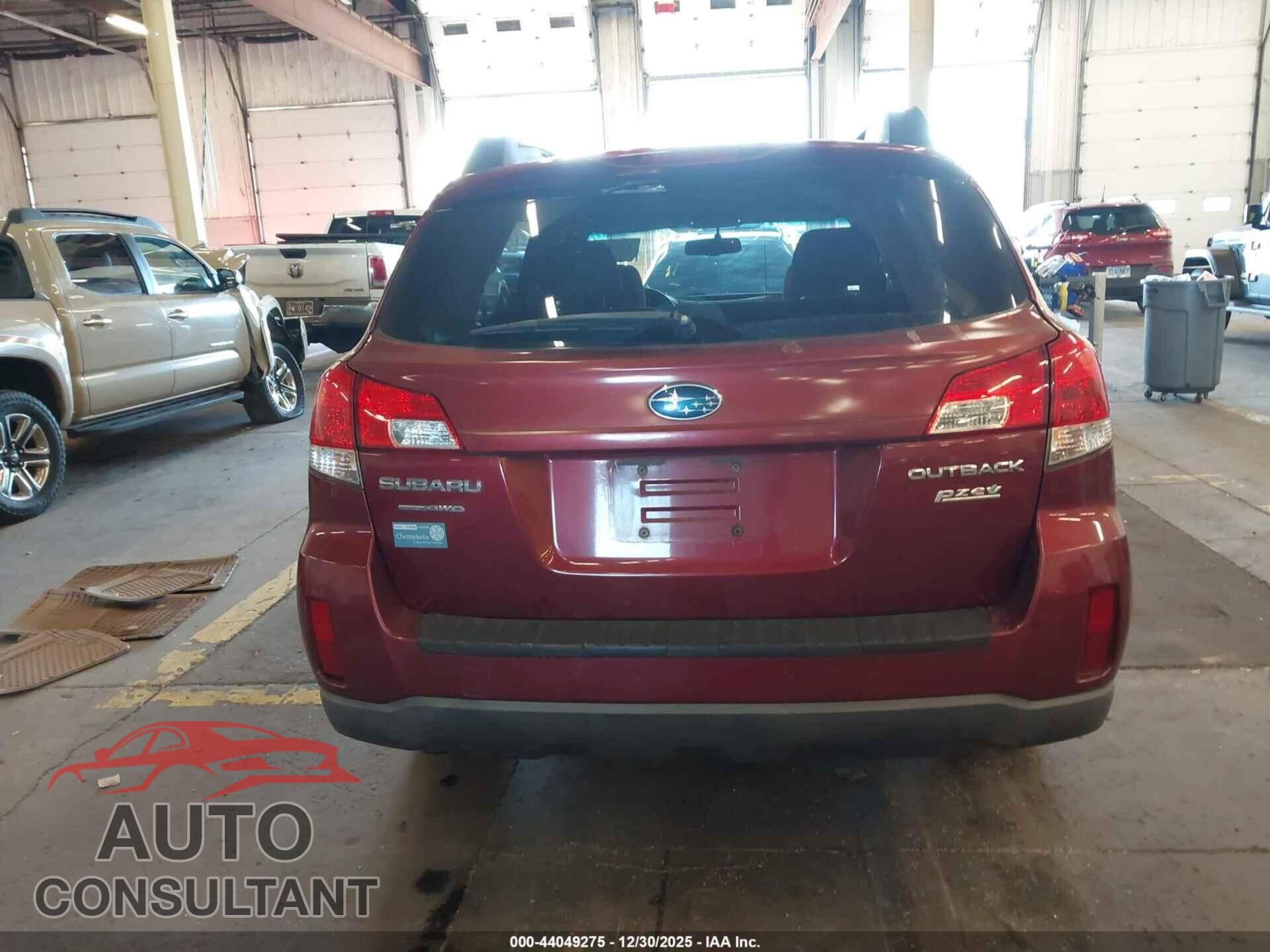 SUBARU OUTBACK 2011 - 4S4BRBCC2B3359945