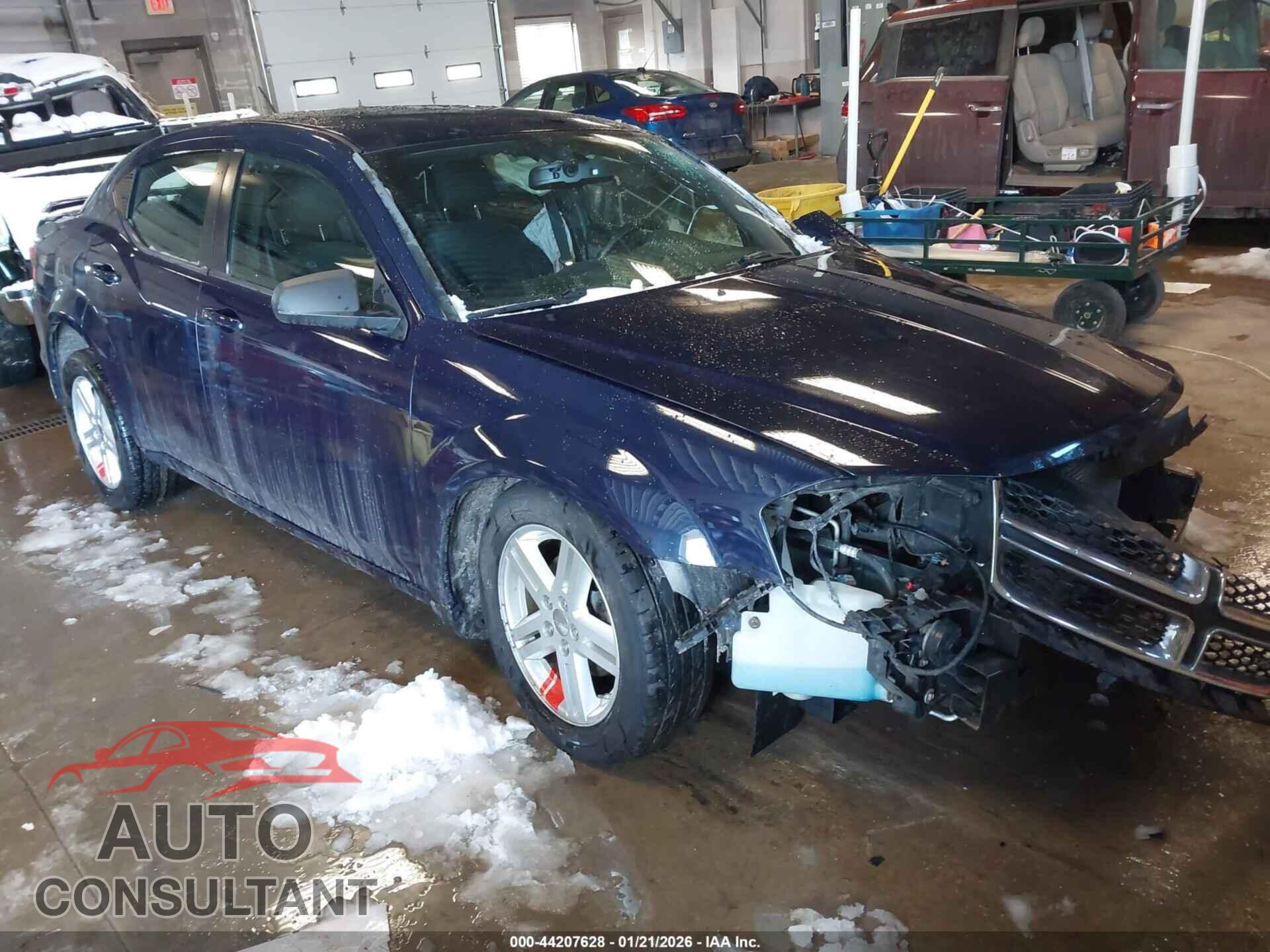 DODGE AVENGER 2013 - 1C3CDZAG0DN596435