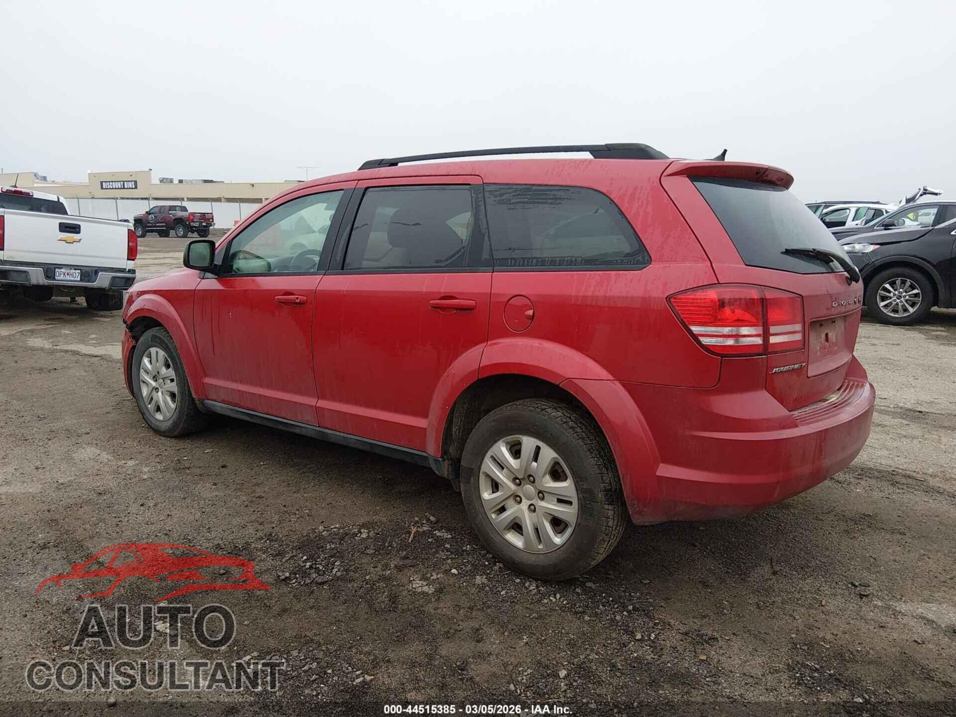 DODGE JOURNEY 2016 - 3C4PDCAB3GT147494