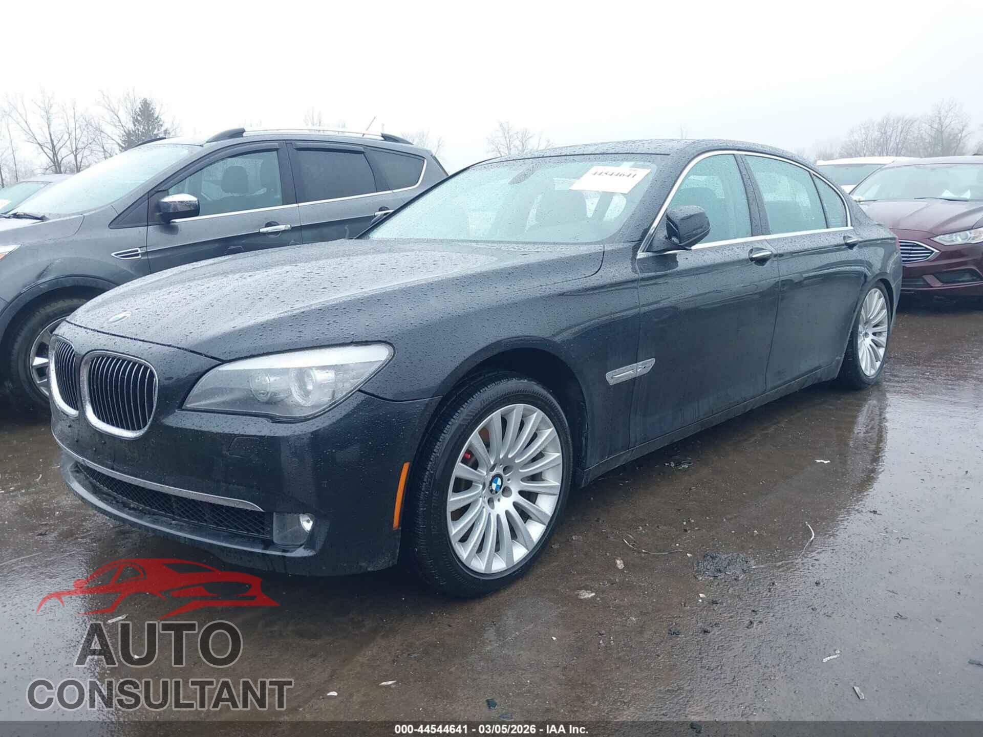 BMW 750LI 2012 - WBAKC8C5XCC436909