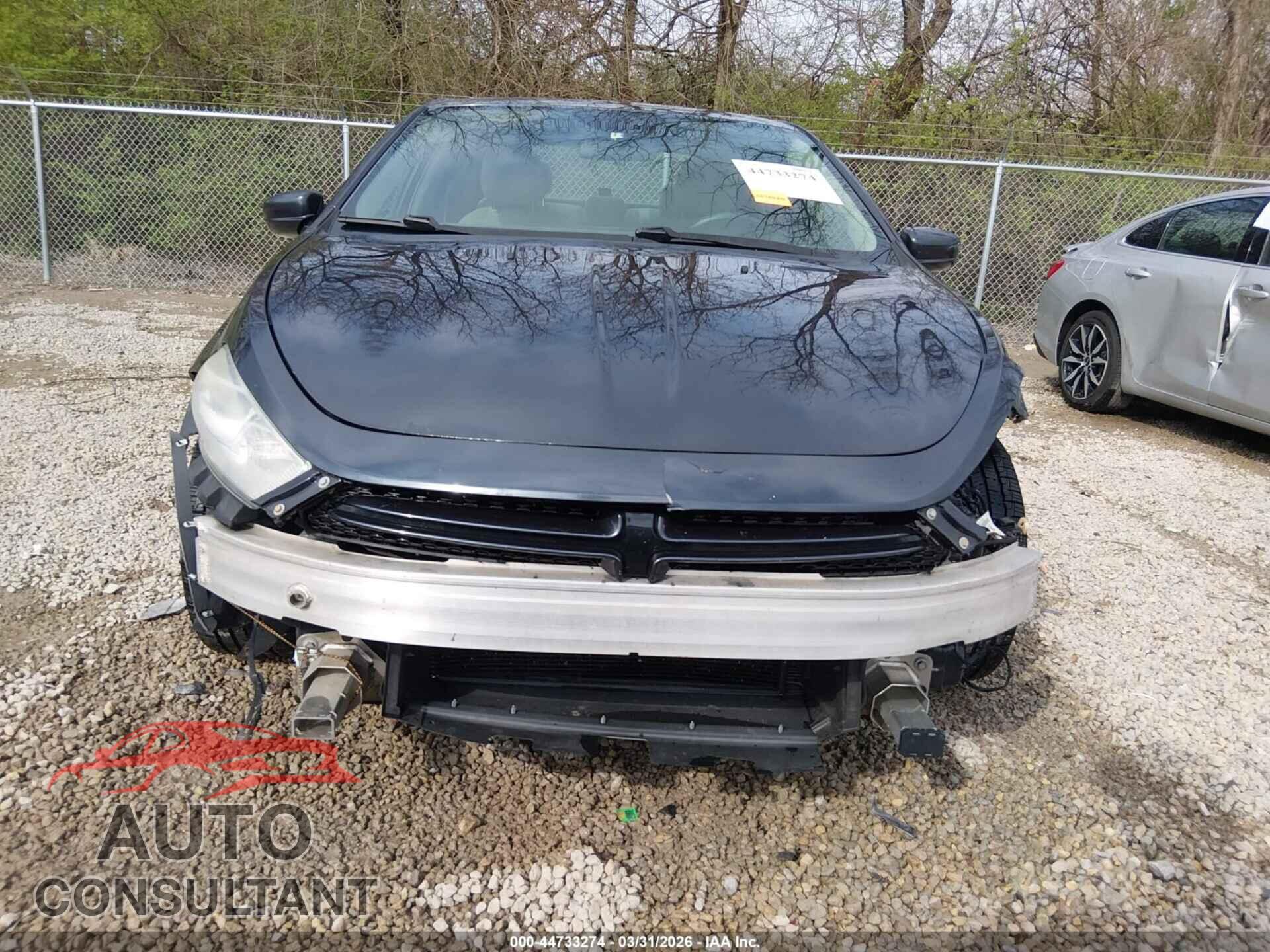DODGE DART 2013 - 1C3CDFBA4DD195341
