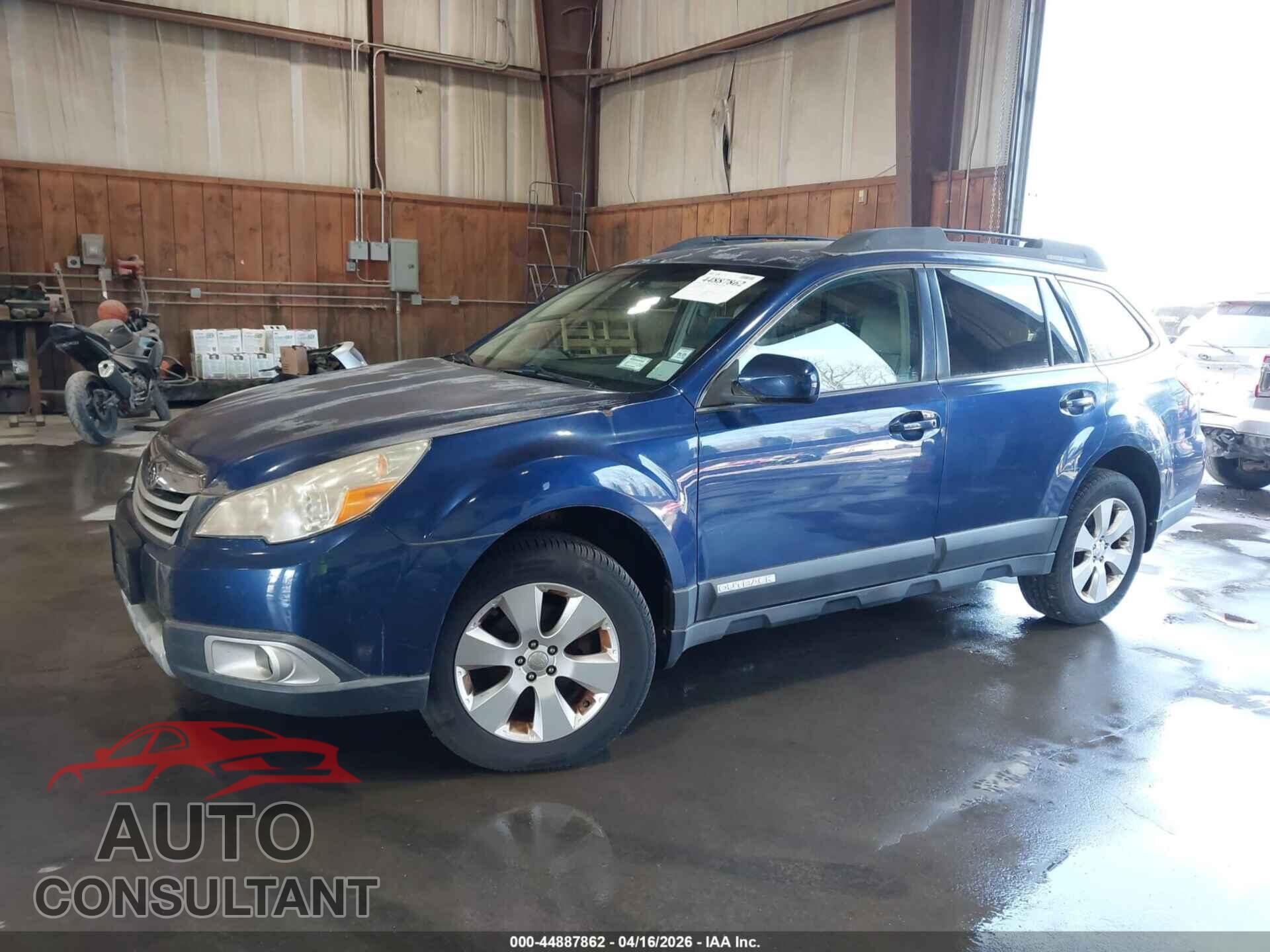 SUBARU OUTBACK 2011 - 4S4BRBKC4B3324972