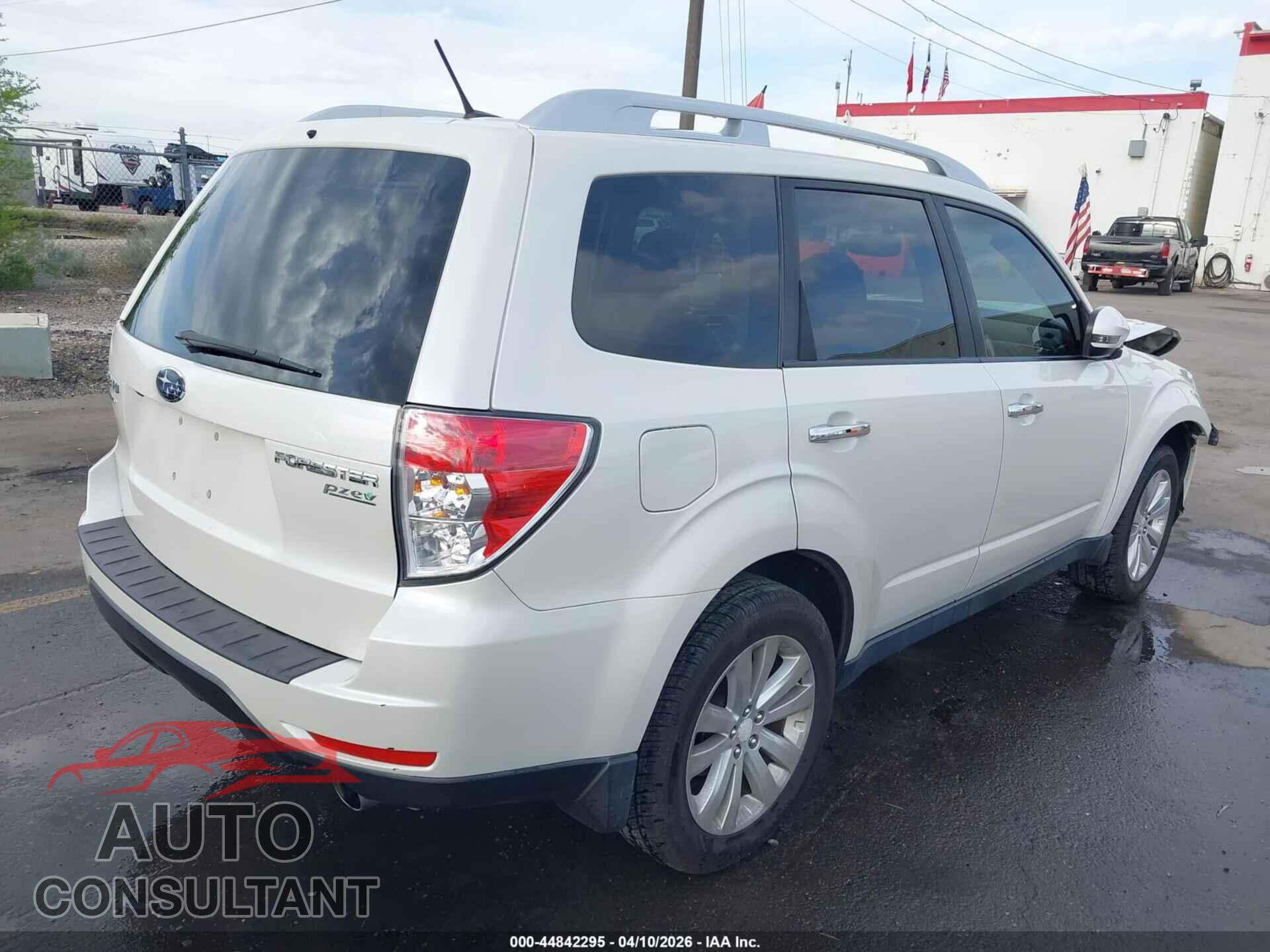 SUBARU FORESTER 2012 - JF2SHAGC4CH444237