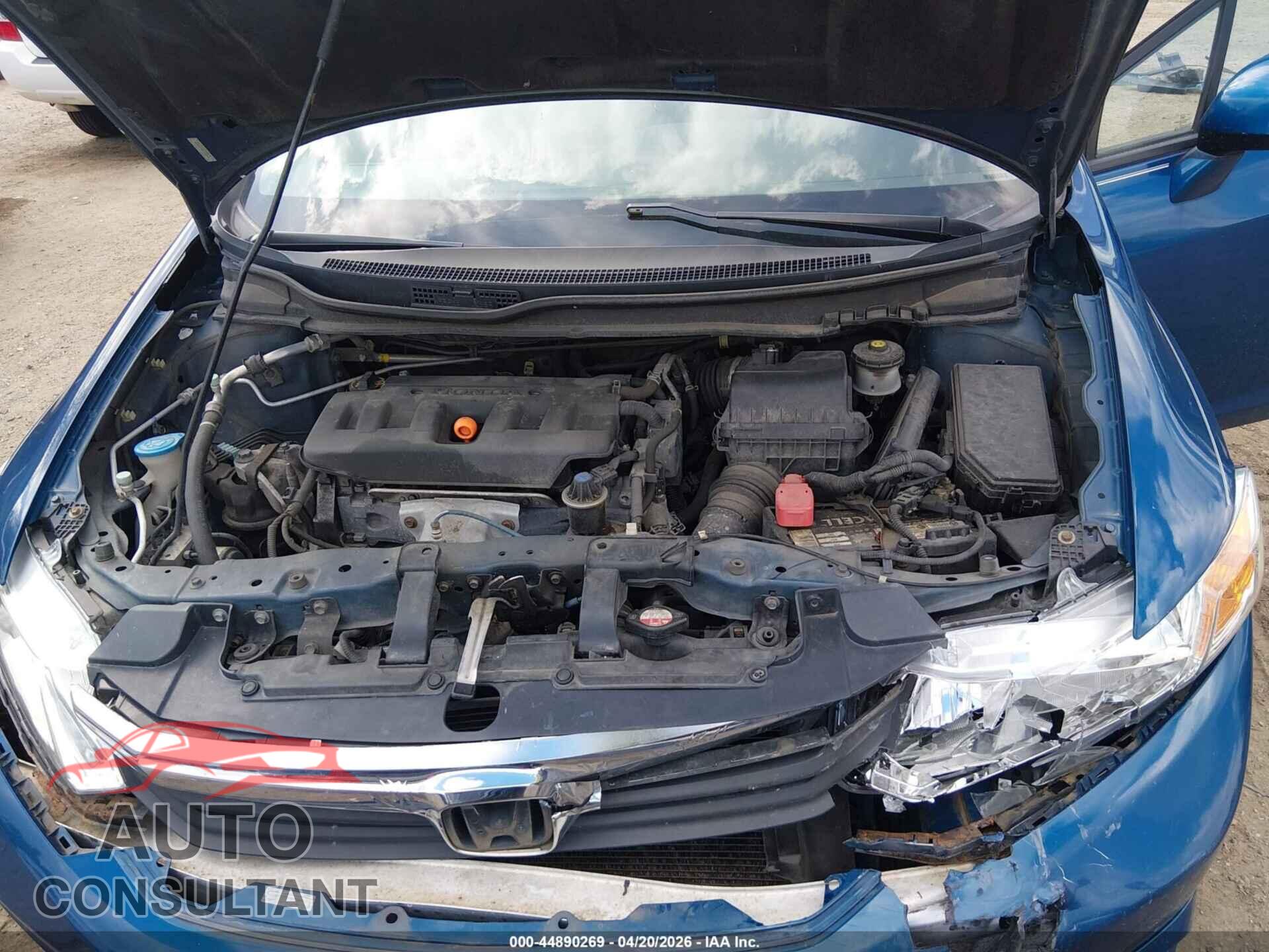 HONDA CIVIC 2012 - 2HGFB2F88CH506402