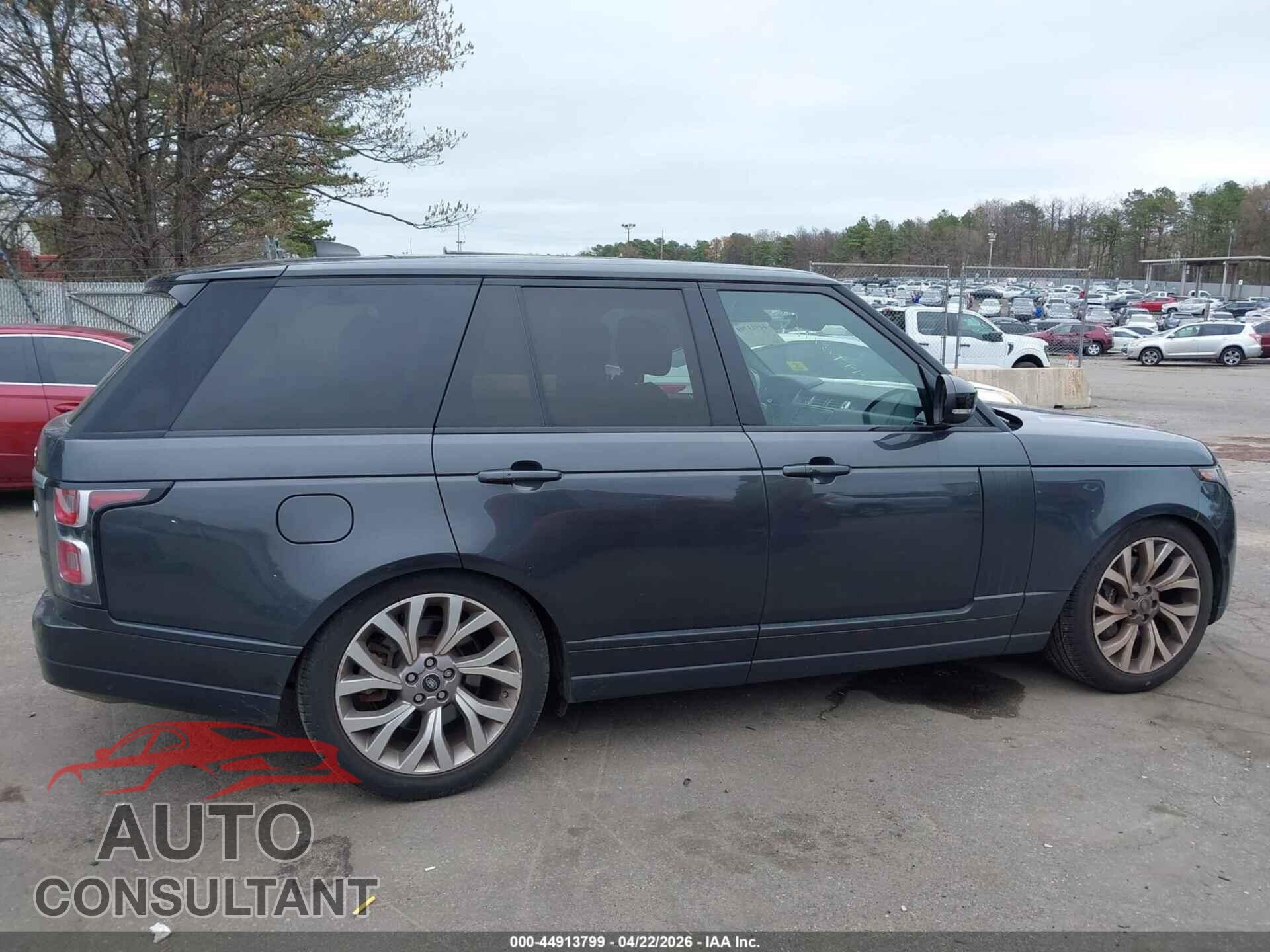LAND ROVER RANGE ROVER 2018 - SALGS2SVXJA512379