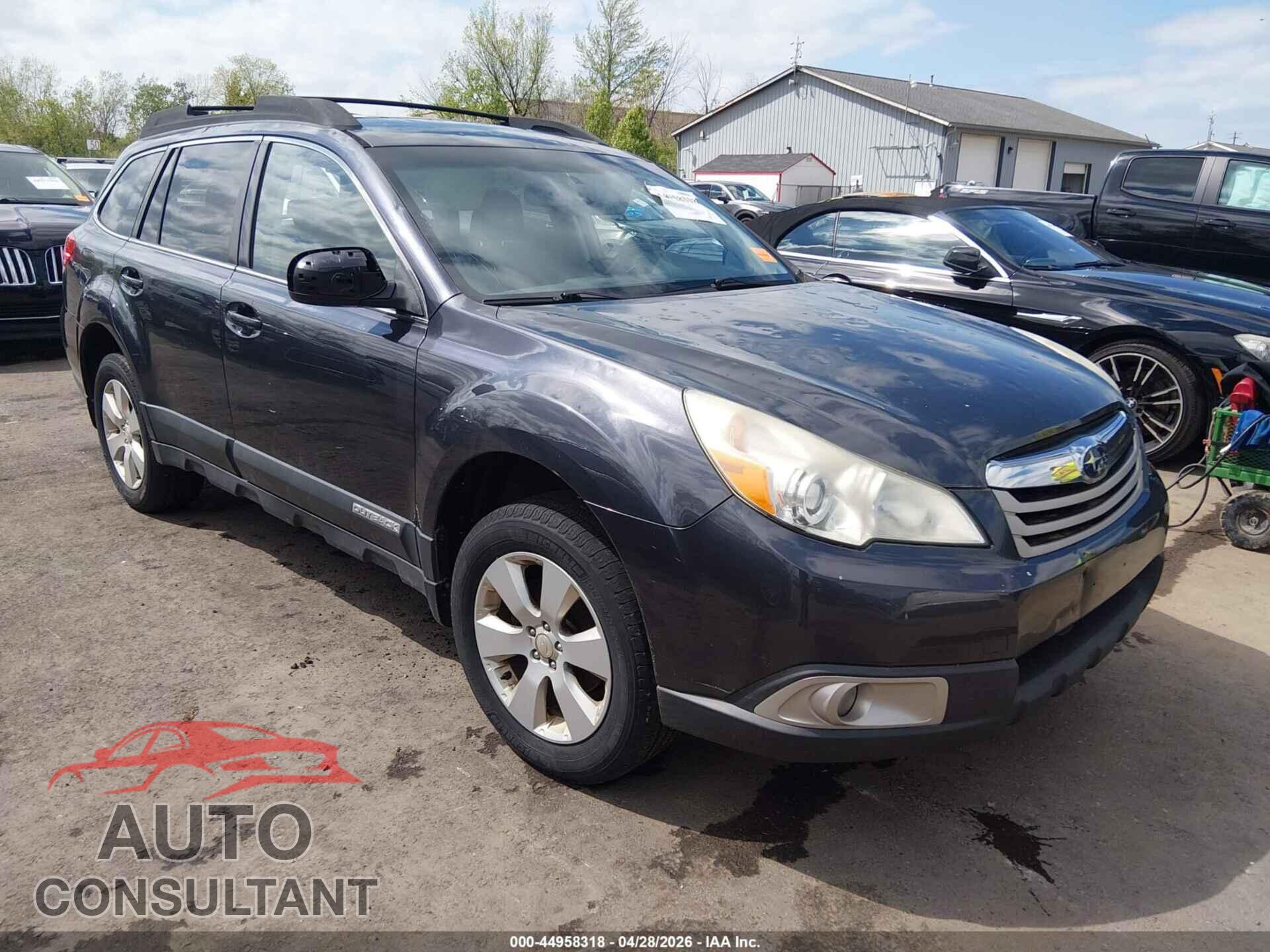 SUBARU OUTBACK 2012 - 4S4BRBCC6C3300351