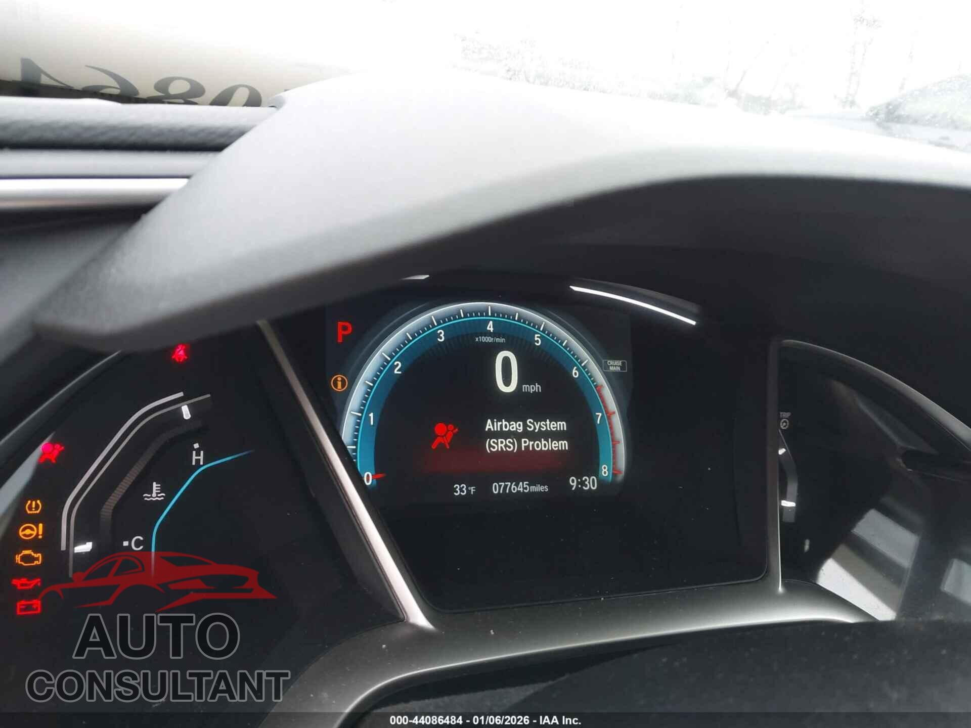HONDA CIVIC 2017 - 19XFC1F37HE009256