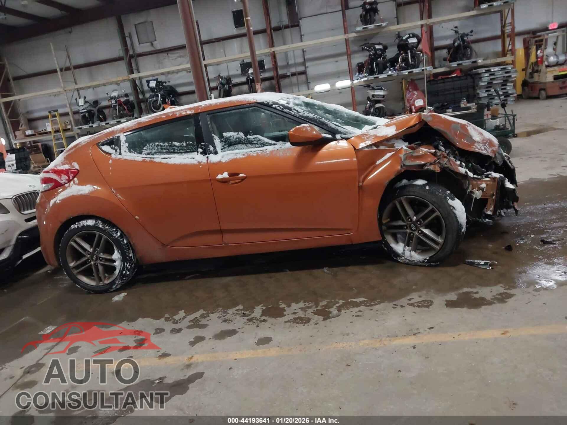 HYUNDAI VELOSTER 2012 - KMHTC6AD4CU042222