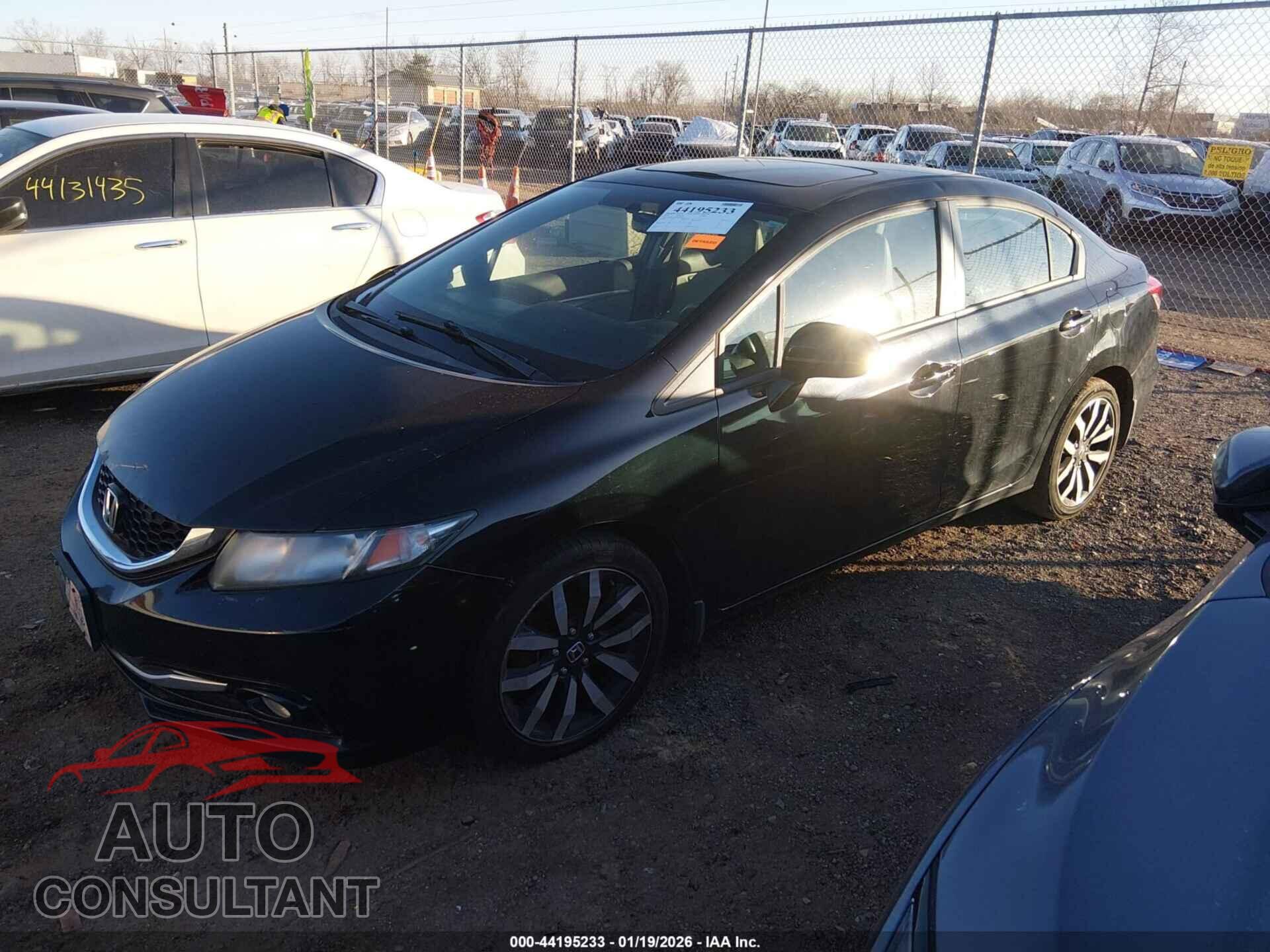 HONDA CIVIC 2015 - 2HGFB2F95FH509934
