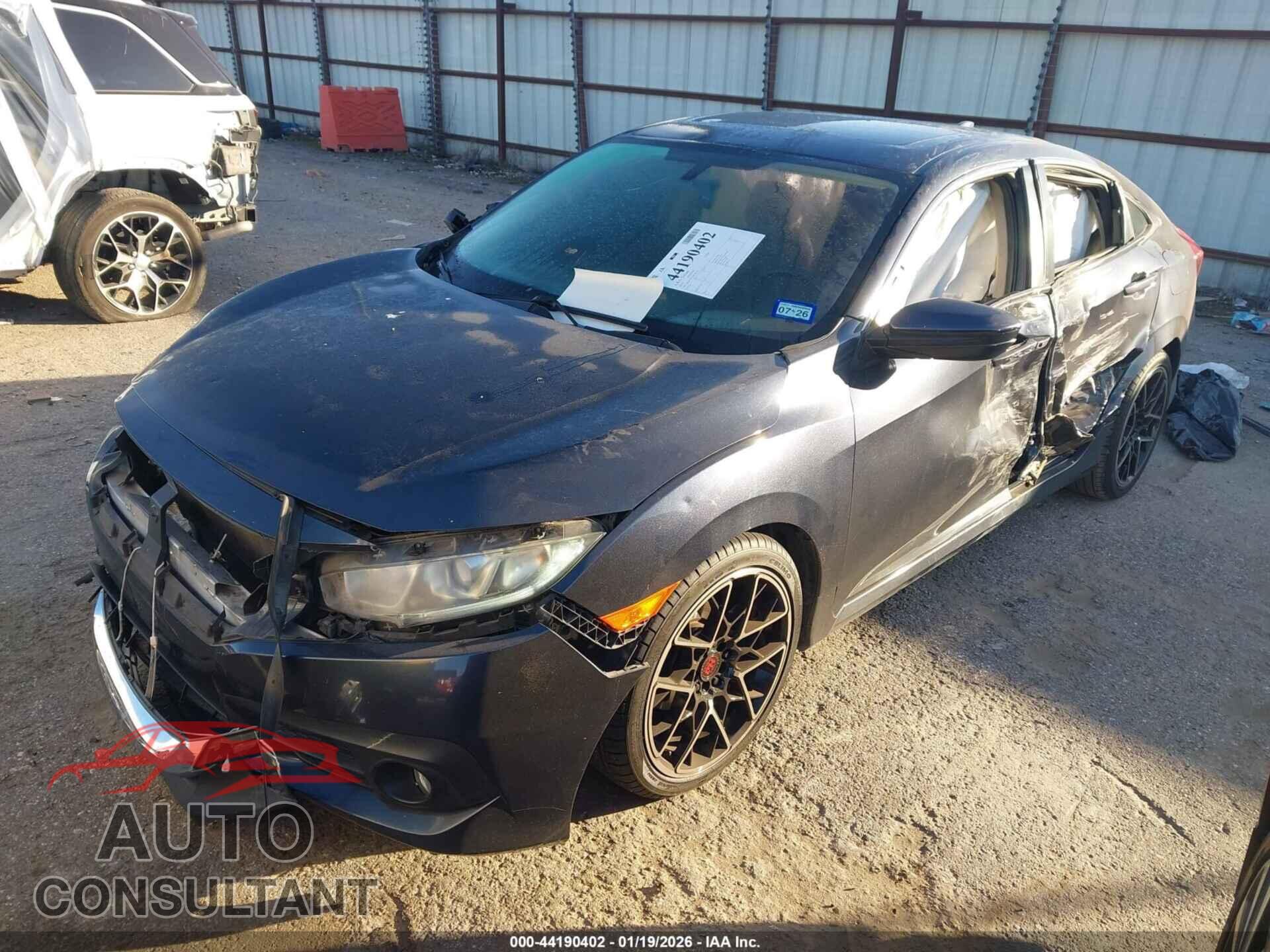 HONDA CIVIC 2016 - 19XFC1F71GE203136