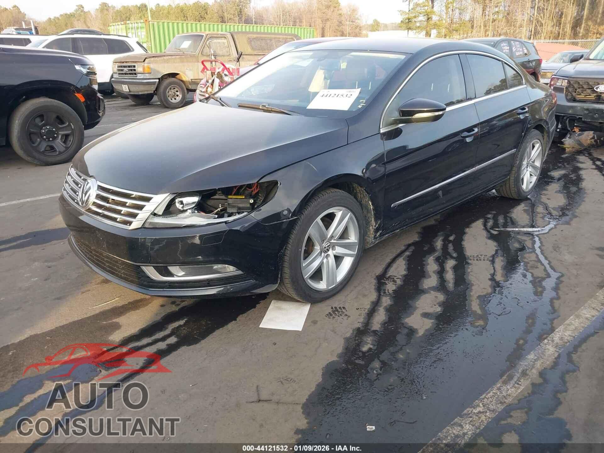 VOLKSWAGEN CC 2013 - WVWBP7AN5DE551346