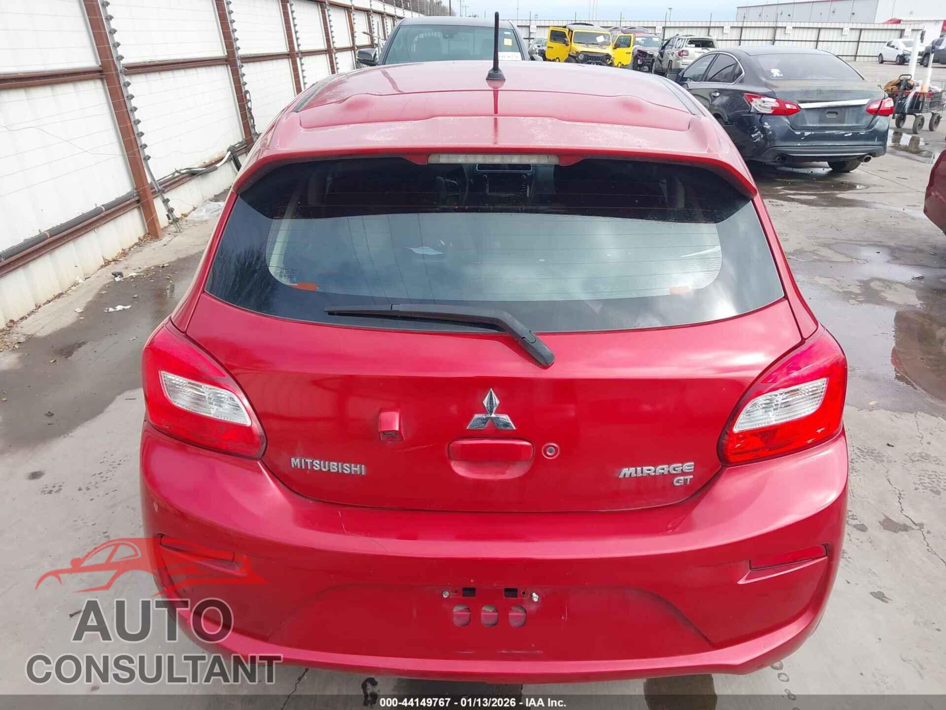 MITSUBISHI MIRAGE 2017 - ML32A5HJ7HH005308