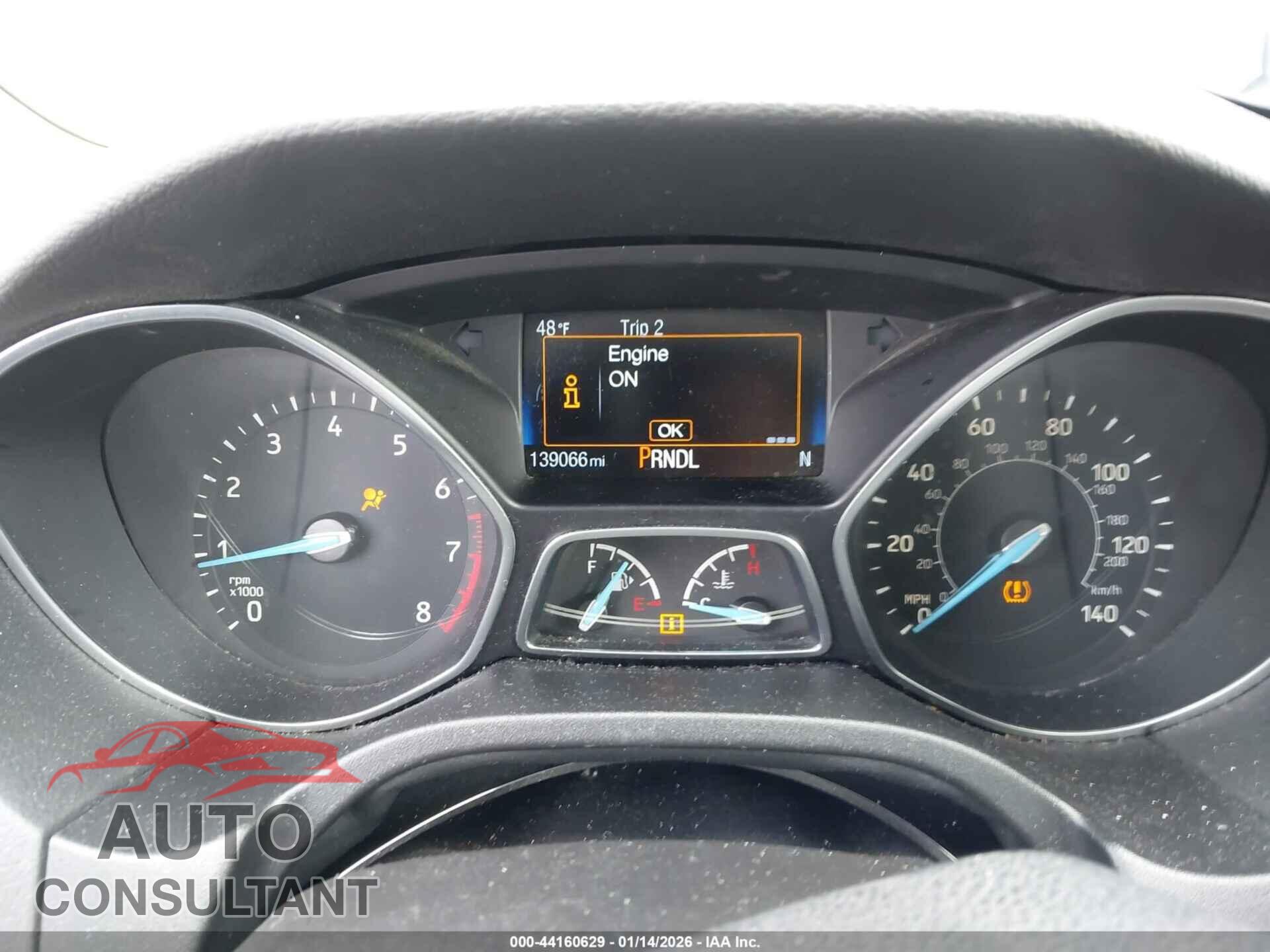 FORD FOCUS 2015 - 1FADP3K2XFL282285