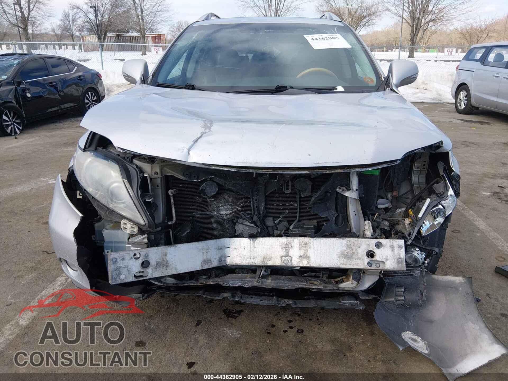 LEXUS RX 350 2010 - 2T2BK1BA7AC079099