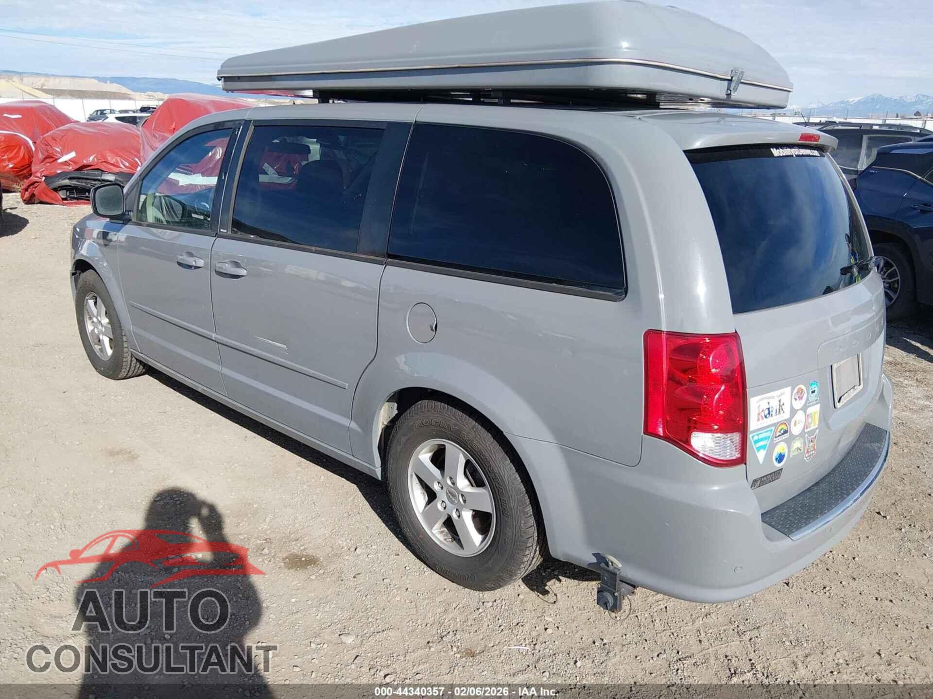 DODGE GRAND CARAVAN 2013 - 2C4RDGCG7DR582509