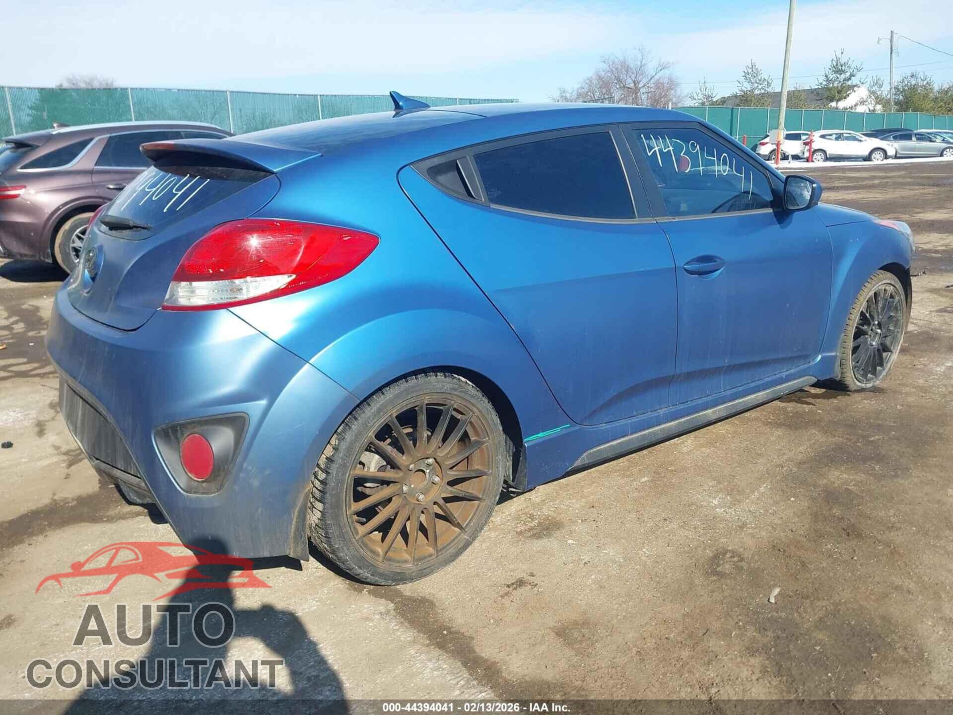 HYUNDAI VELOSTER 2016 - KMHTC6AE5GU253024