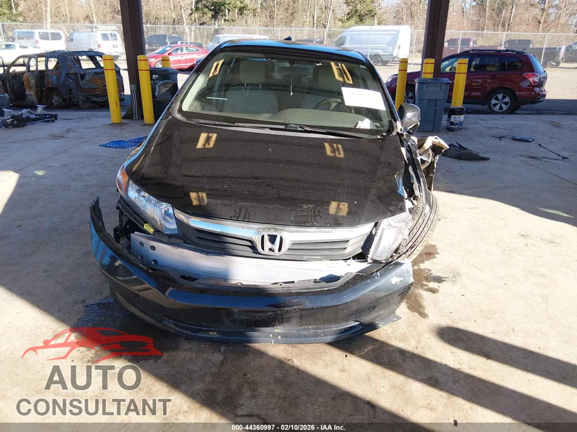 HONDA CIVIC 2012 - 2HGFB2F57CH576415