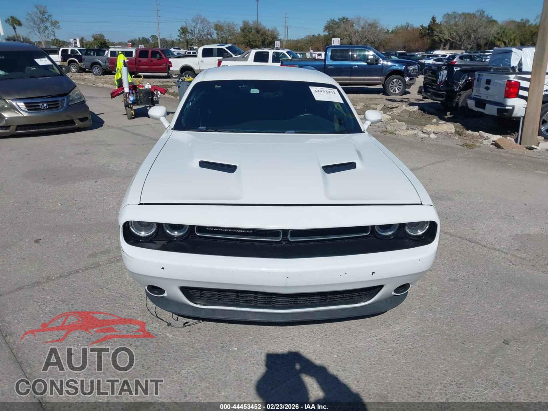DODGE CHALLENGER 2016 - 2C3CDZAG6GH336988
