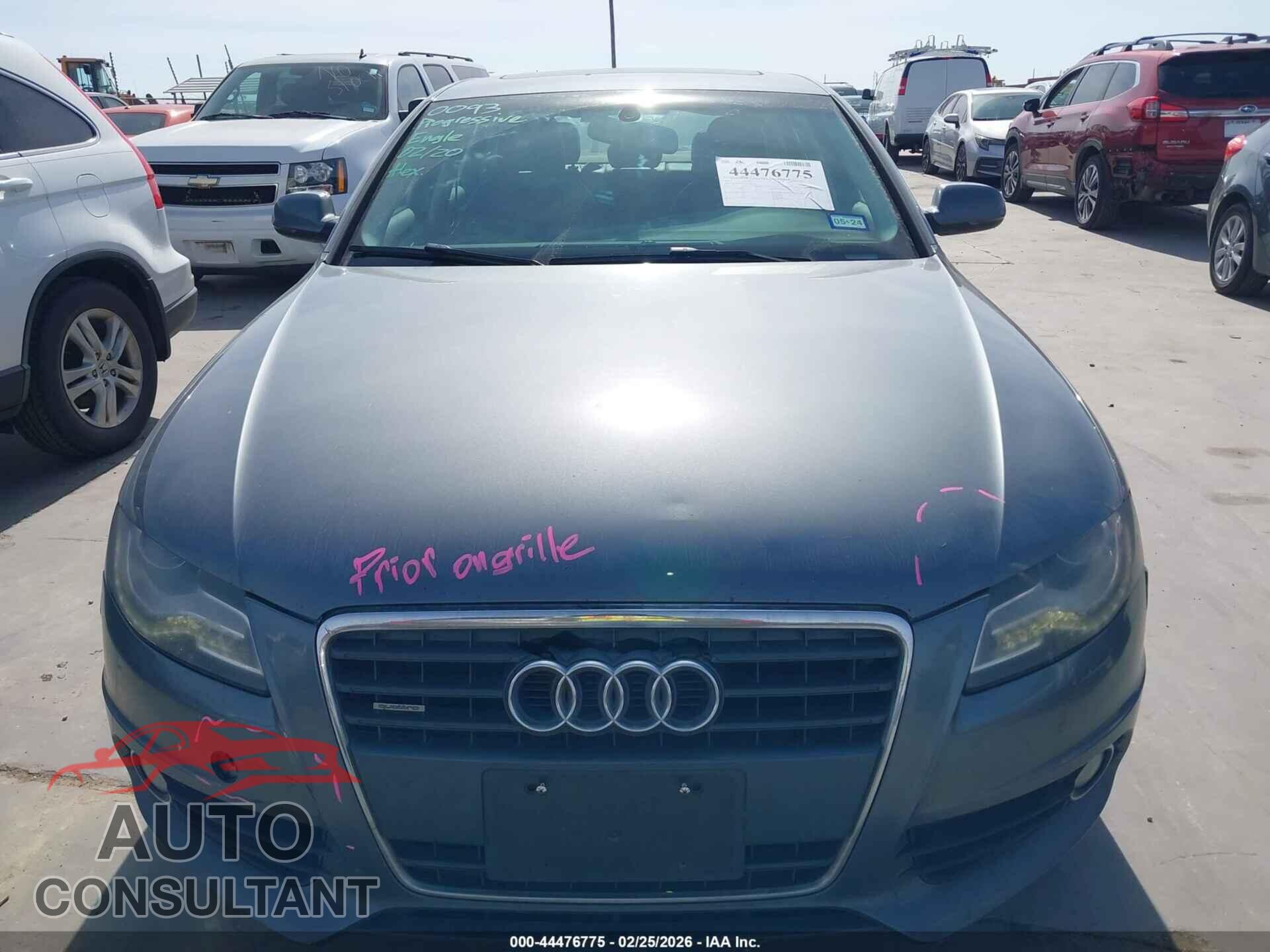 AUDI A4 2012 - WAUHFAFL7CN007203