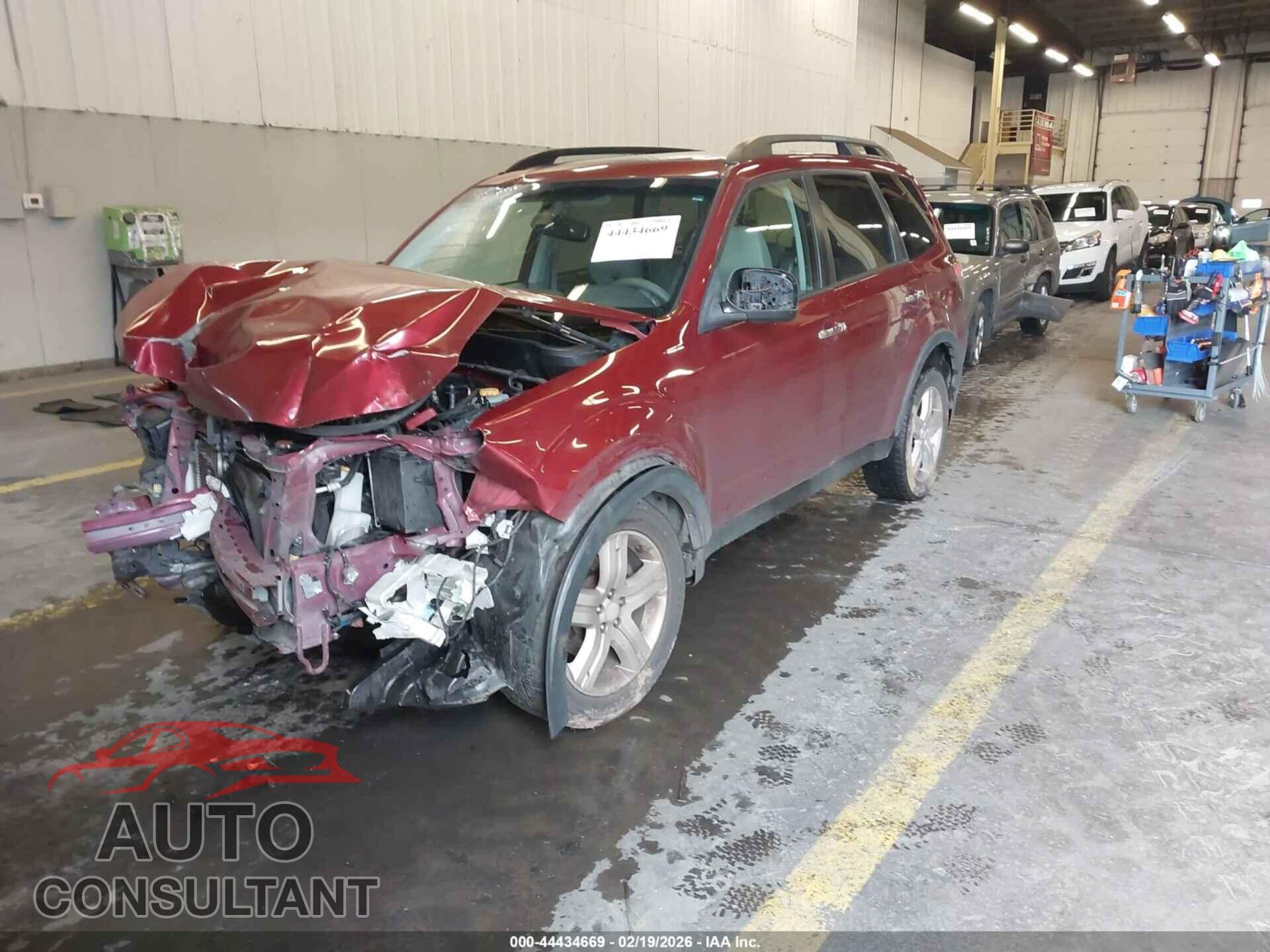 SUBARU FORESTER 2010 - JF2SH6CC5AH765929