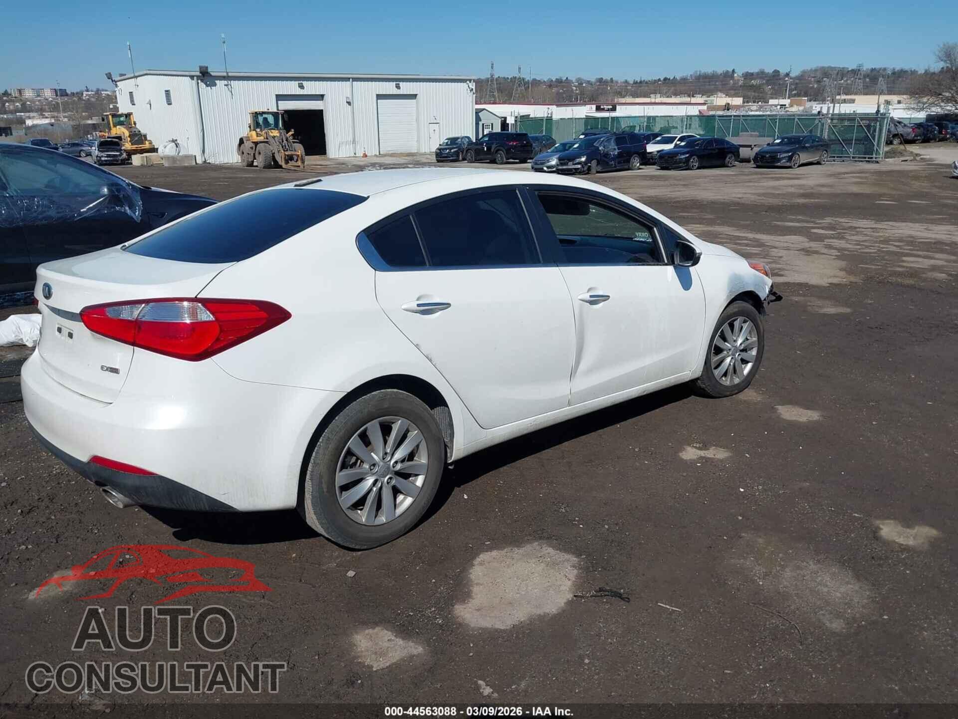 KIA FORTE 2014 - KNAFX4A83E5152492
