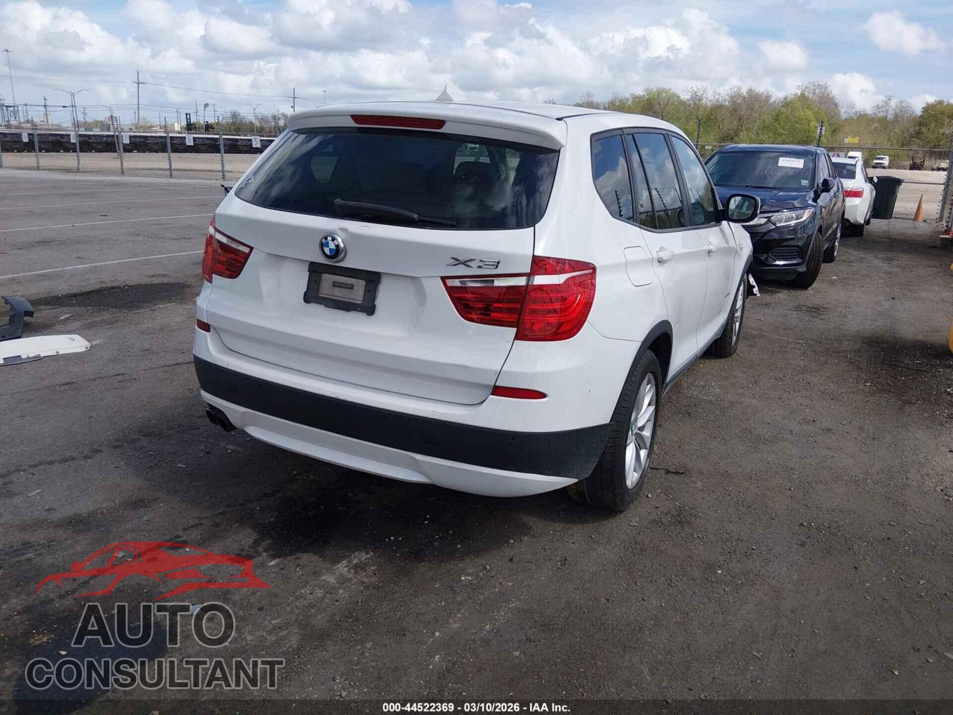 BMW X3 2014 - 5UXWX9C50E0D26584