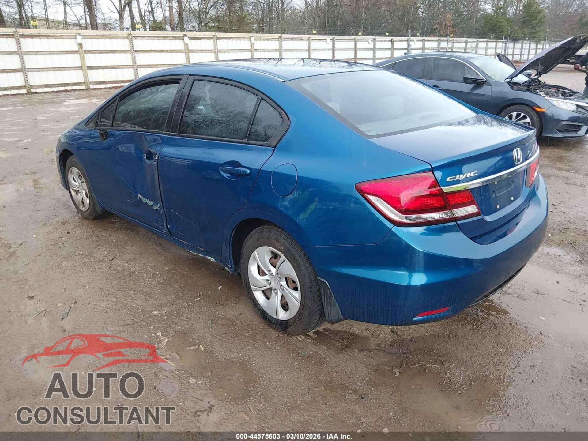 HONDA CIVIC 2014 - 19XFB2F59EE070792