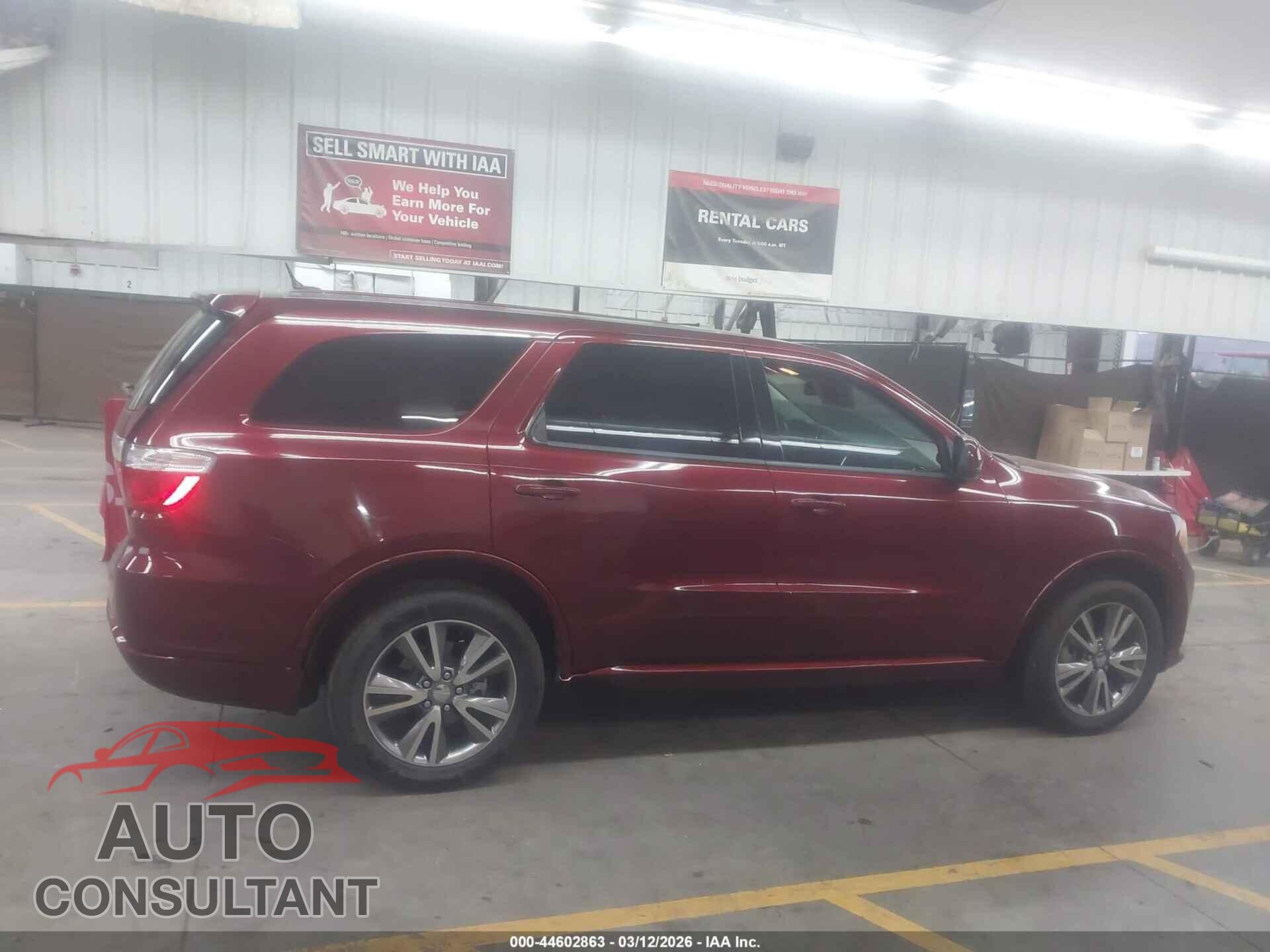 DODGE DURANGO 2013 - 1C4RDHAG8DC685620