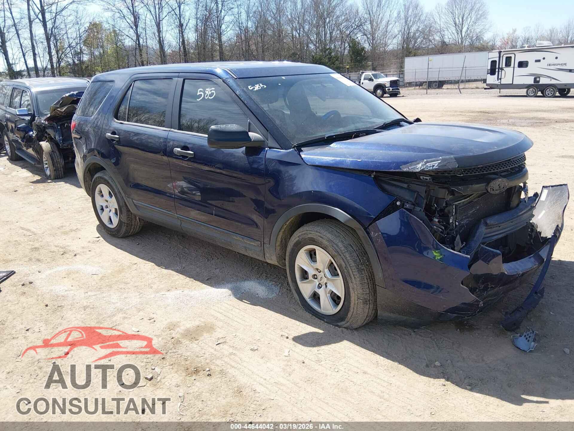 FORD EXPLORER 2011 - 1FMHK8B85BGA43821