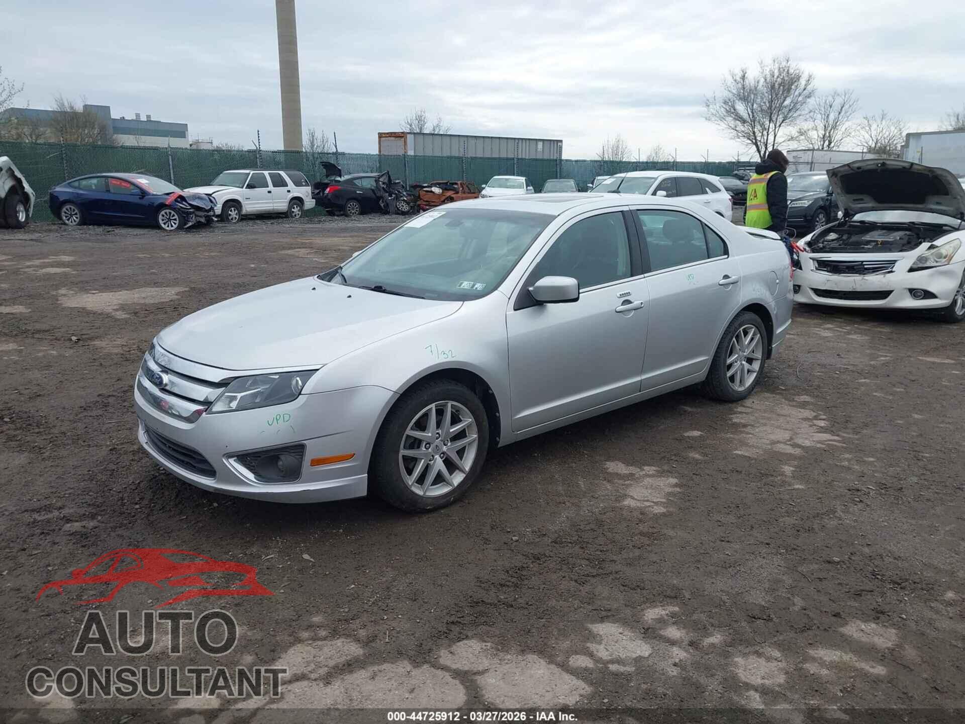 FORD FUSION 2012 - 3FAHP0JA5CR241441