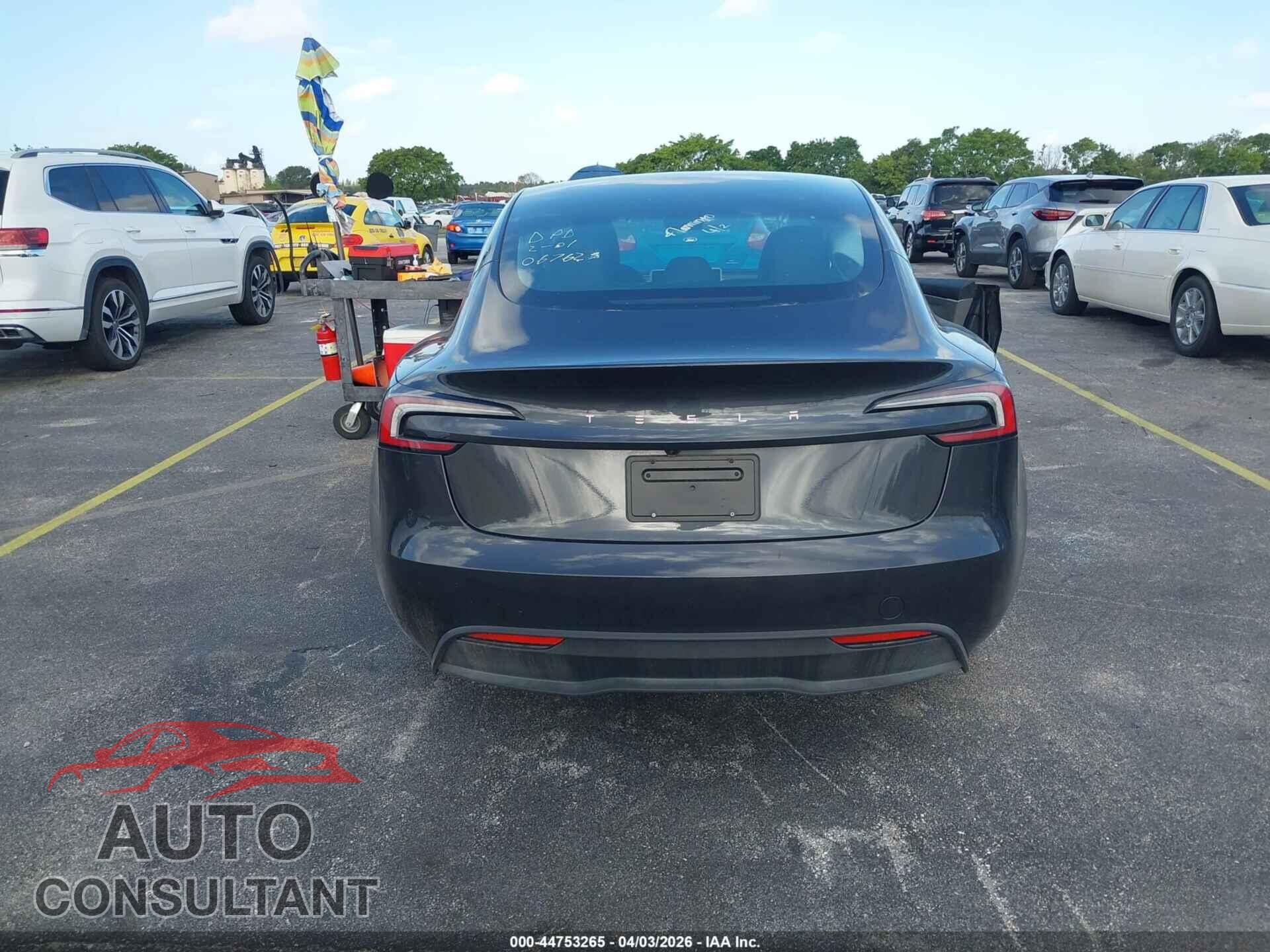 TESLA MODEL 3 2025 - 5YJ3E1EA7SF067625