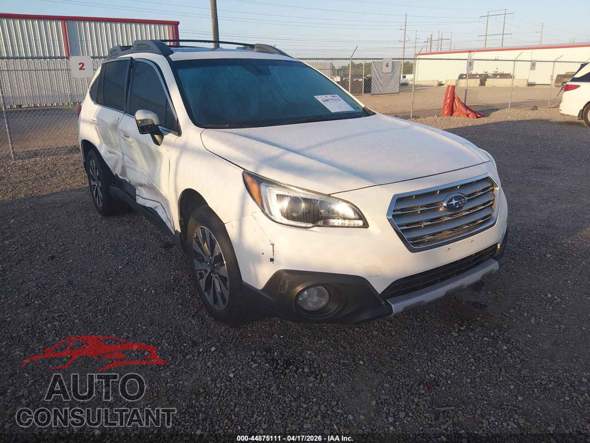 SUBARU OUTBACK 2017 - 4S4BSANC8H3363700